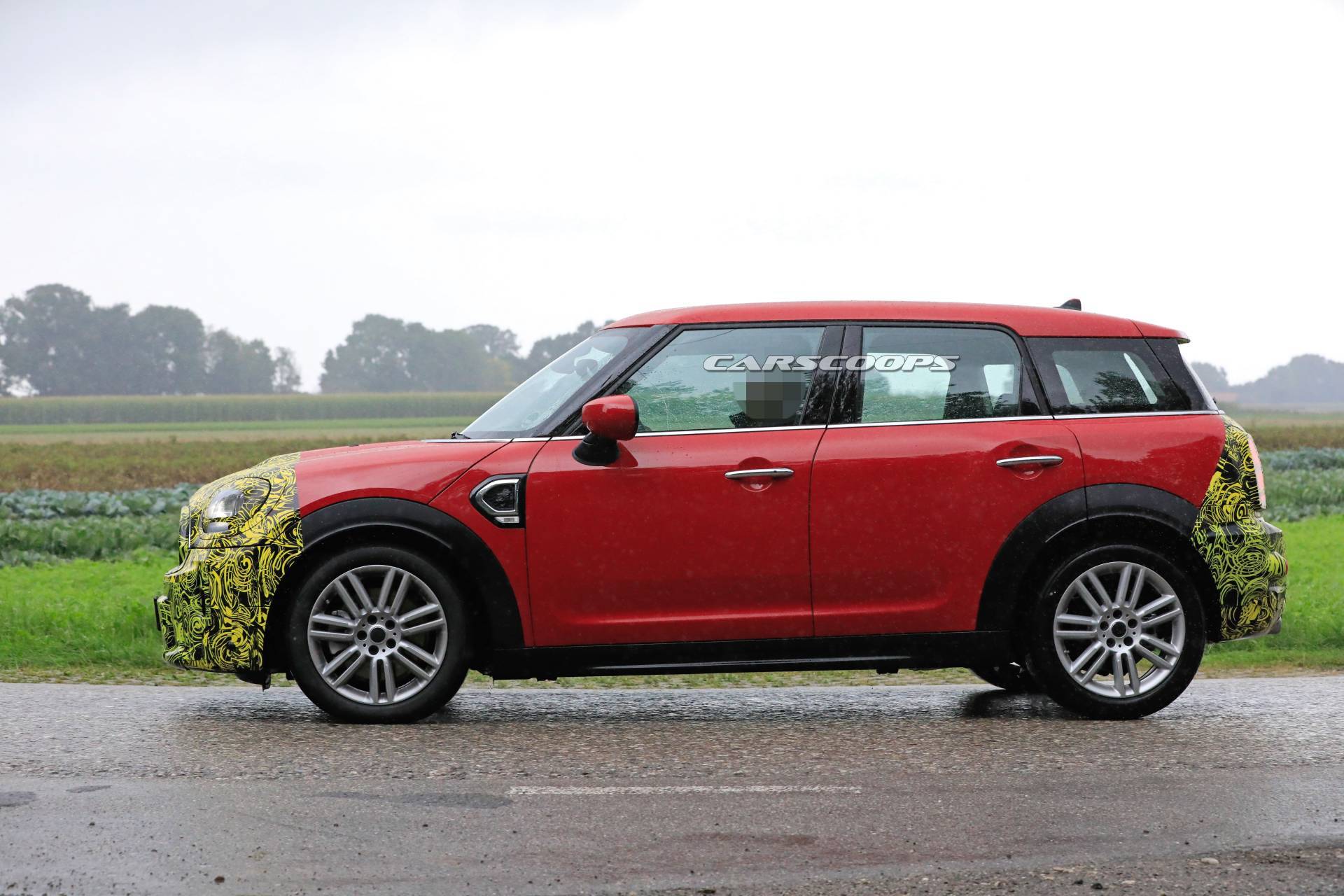 Facelifted 2021 Mini Countryman Reveals Its Union Jack-Styled LED Taillights