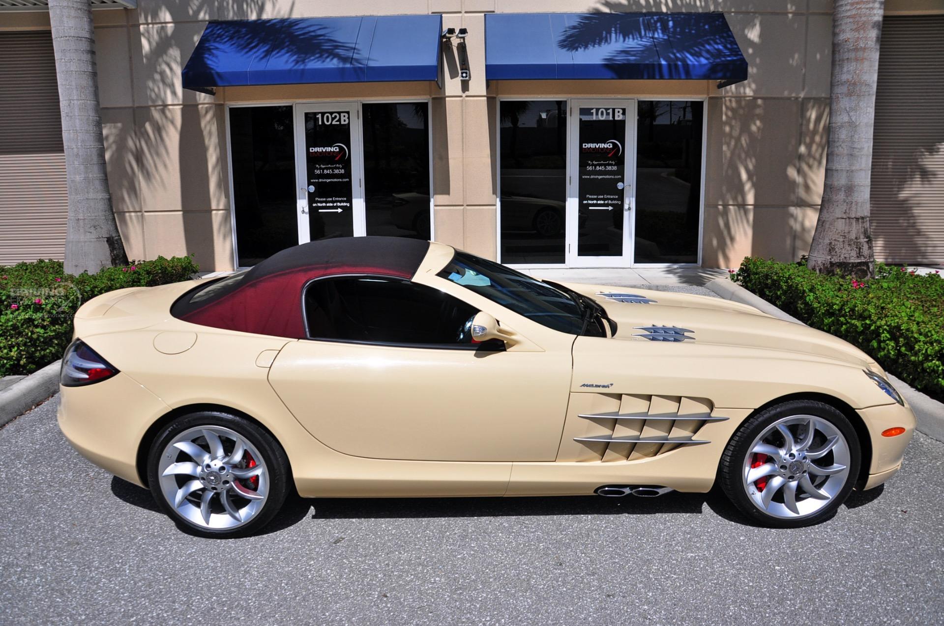 Beige 2009 Mercedes SLR McLaren Roadster Is One Of A Kind, Thankfully
