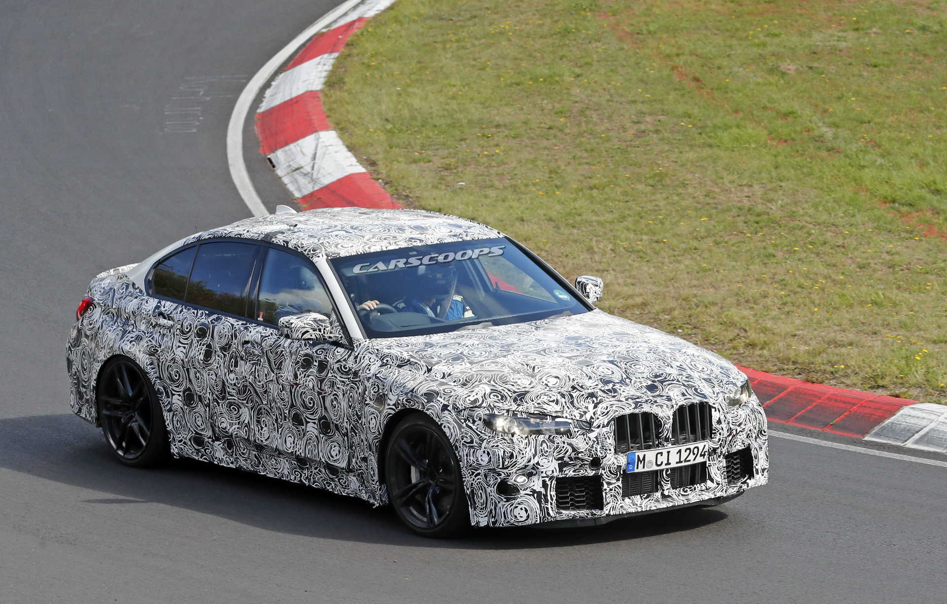 Here’s Our First Look At The 2020 BMW M3 And Its Big Nostrils