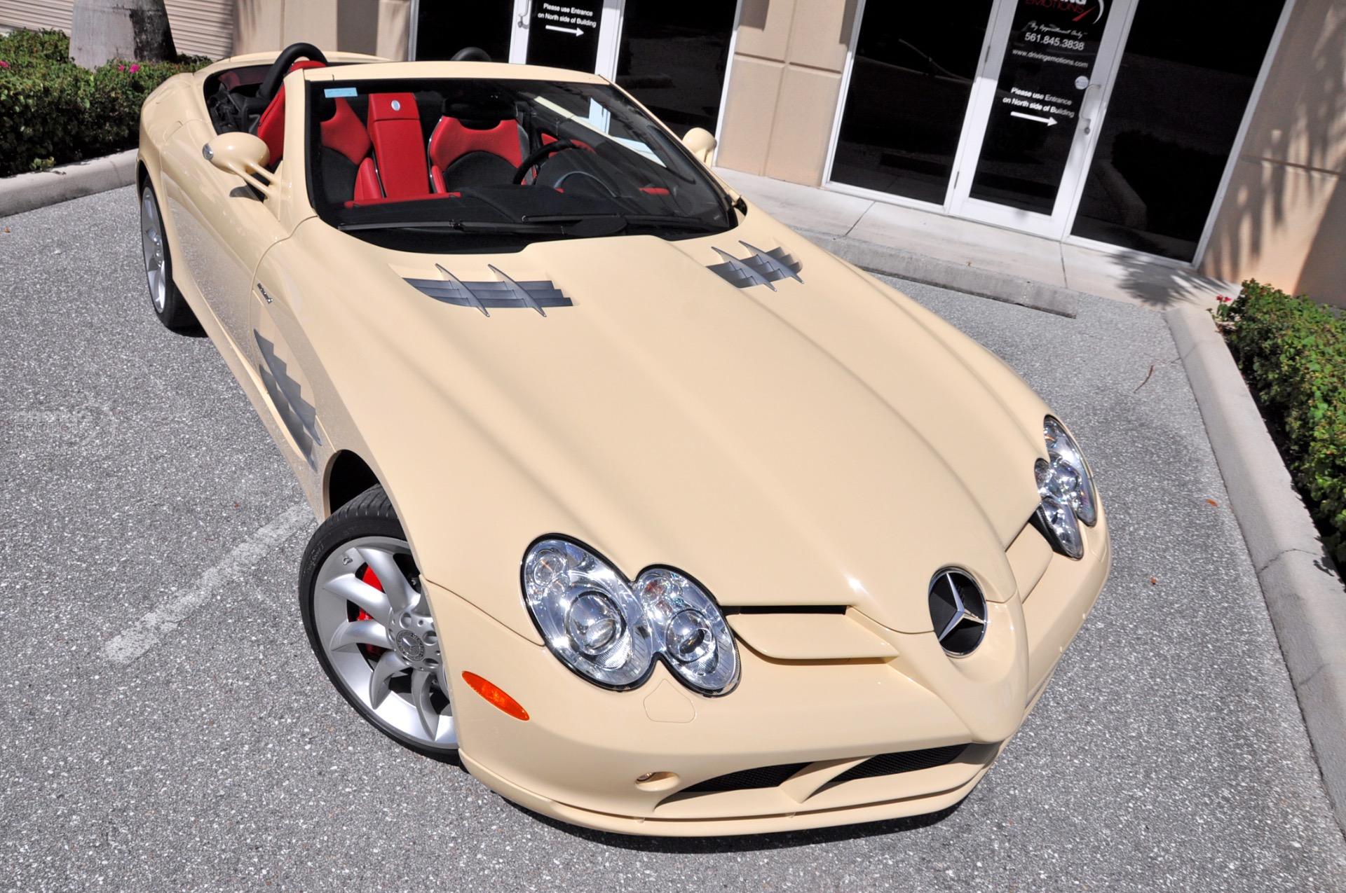 Beige 2009 Mercedes SLR McLaren Roadster Is One Of A Kind, Thankfully
