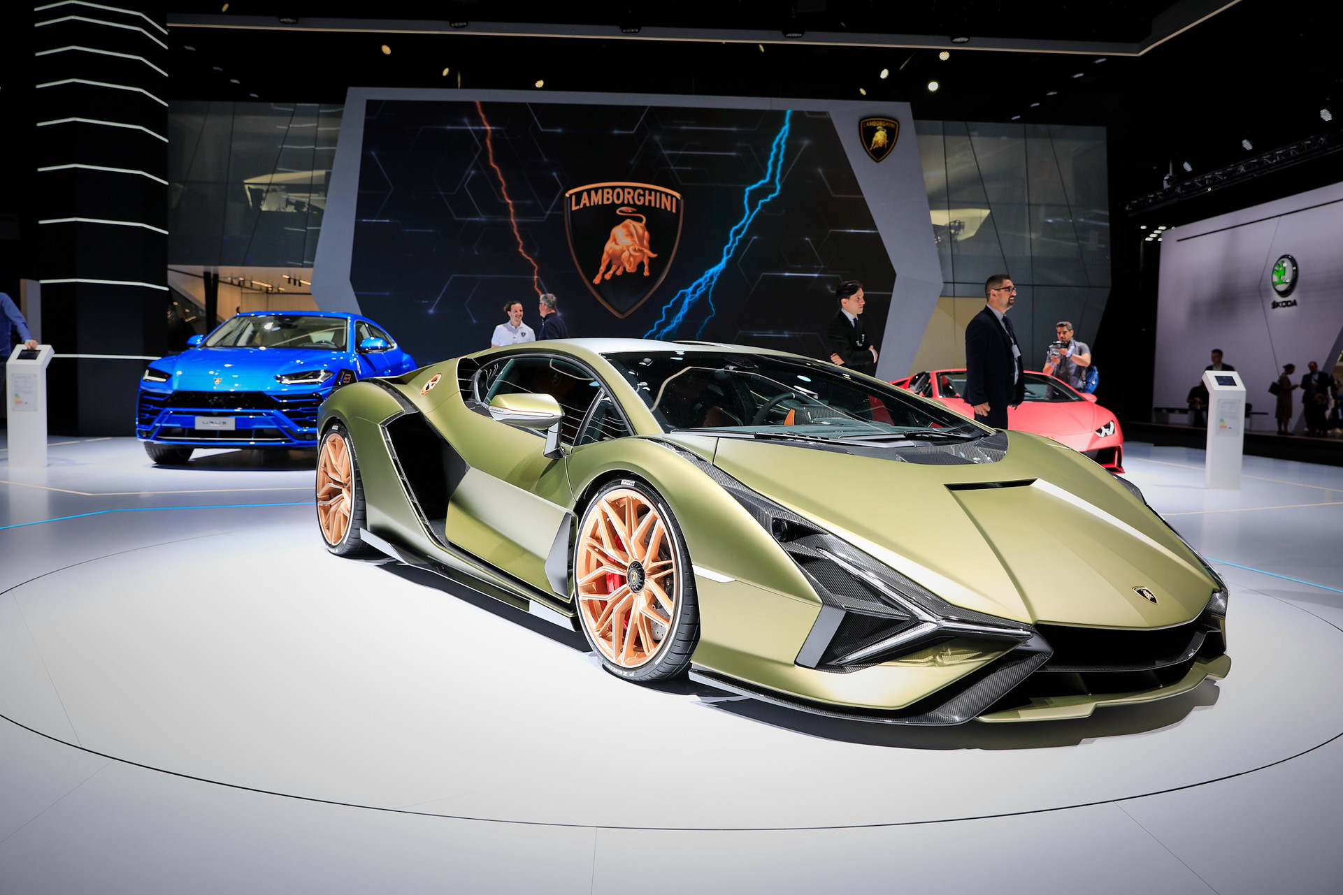 Lamborghini Sián Looks To The Future With Electric Motor And Supercapacitor