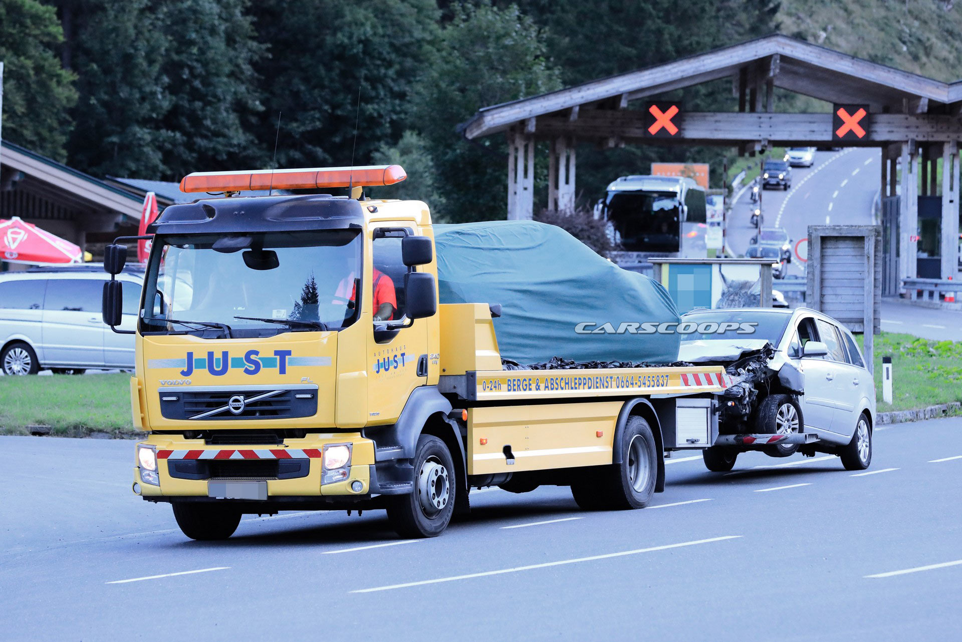 2021 Skoda Octavia Combi RS Spied And Crashed Within A Matter Of Minutes