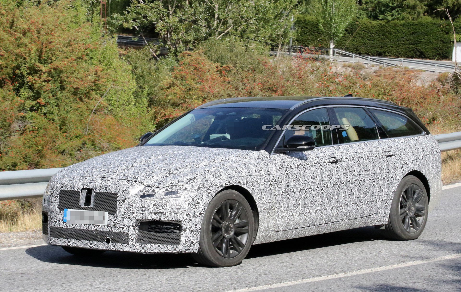 Jaguar Brings Out Facelifted 2021 XF Sportbrake Out For Testing