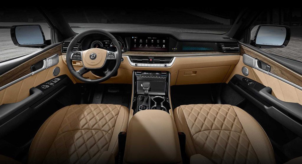  2020 Kia Mohave Interior Revealed In Detailed Gallery