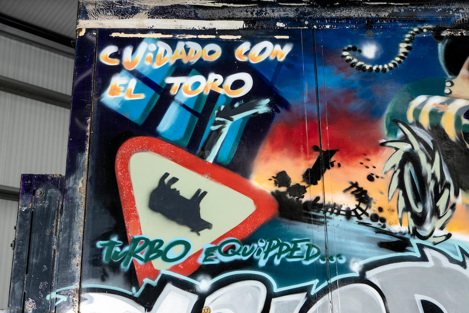 1998 Volvo FL6 Truck Painted By Banksy Could Sell For $2 Million