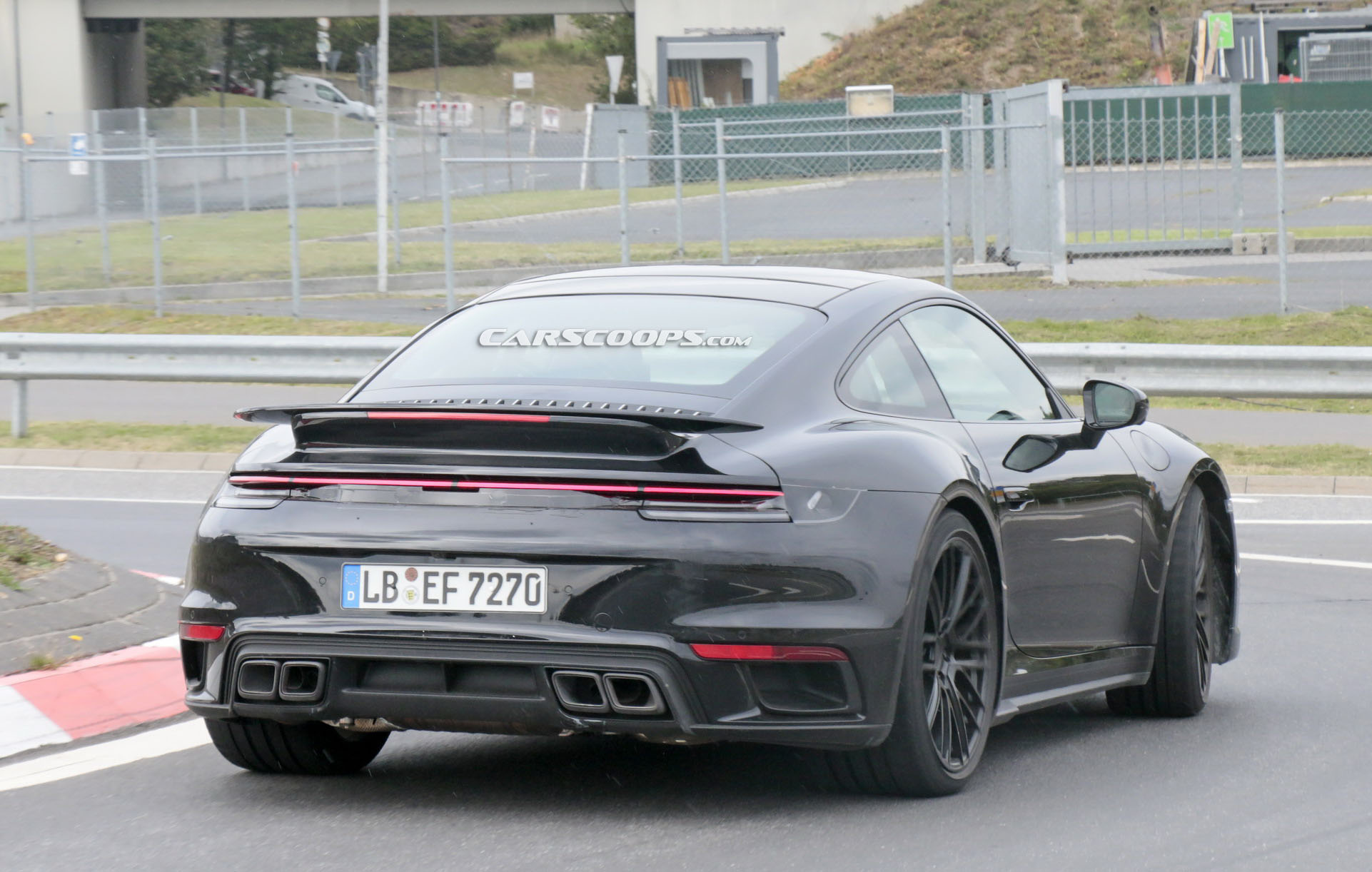 2020 Porsche 911 (992) Turbo Coupe And Cabriolet Spotted Virtually Undisguised (Again)