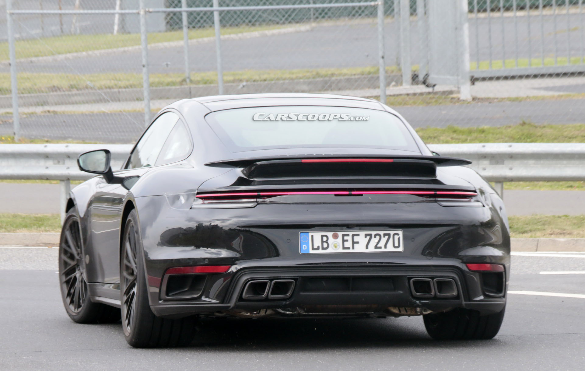 2020 Porsche 911 (992) Turbo Coupe And Cabriolet Spotted Virtually Undisguised (Again)