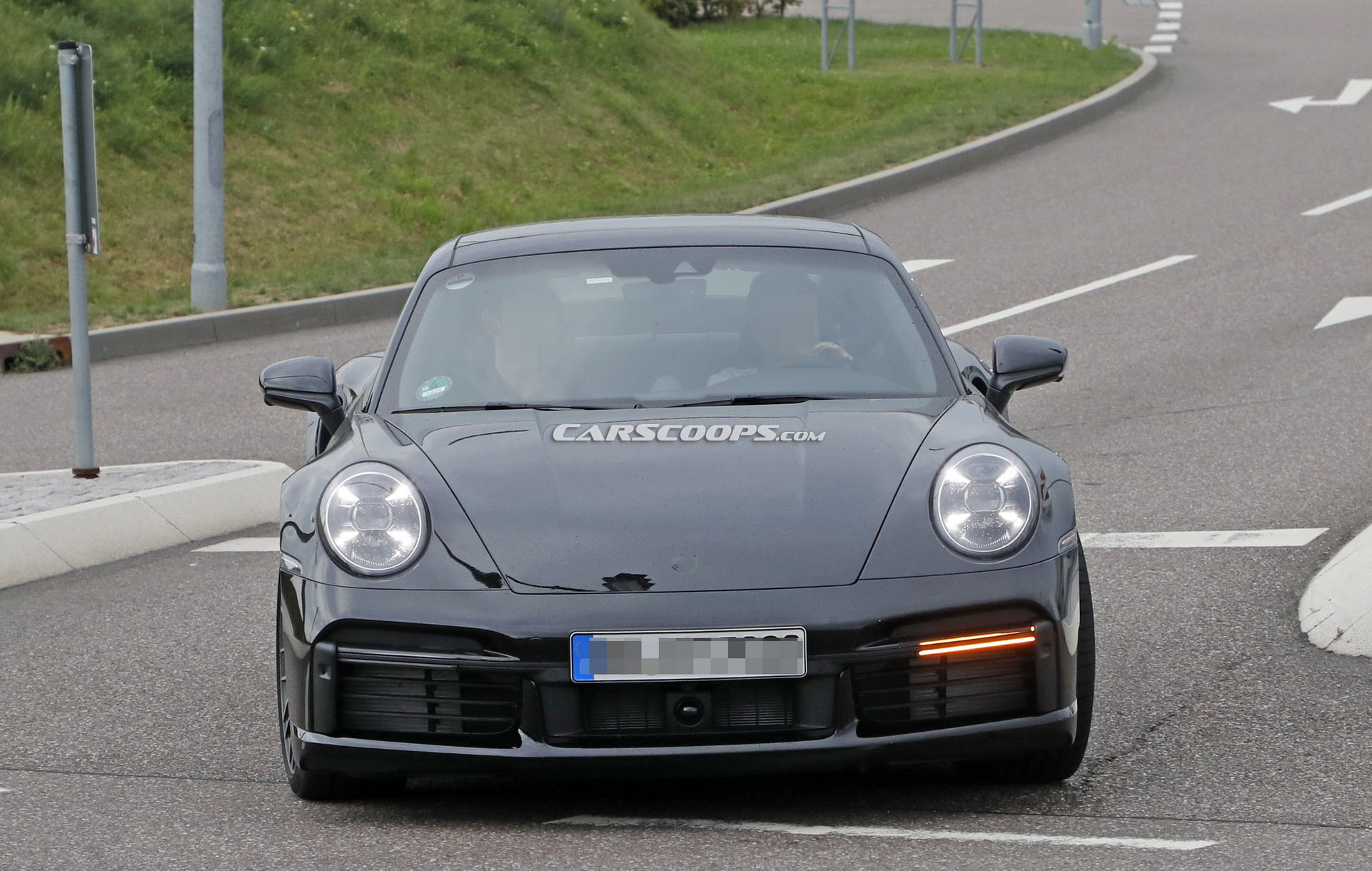 2020 Porsche 911 (992) Turbo Coupe And Cabriolet Spotted Virtually Undisguised (Again)