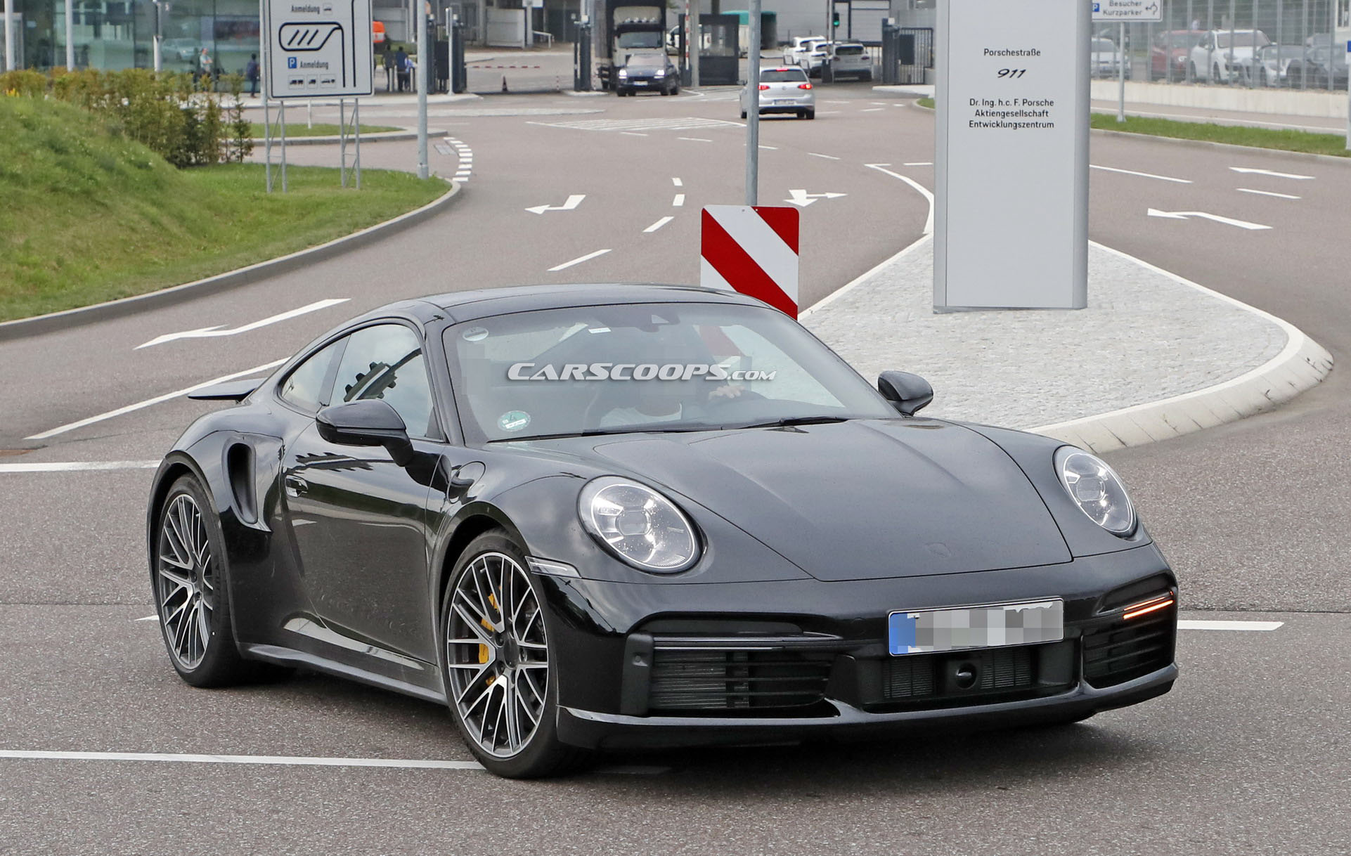 2020 Porsche 911 (992) Turbo Coupe And Cabriolet Spotted Virtually Undisguised (Again)