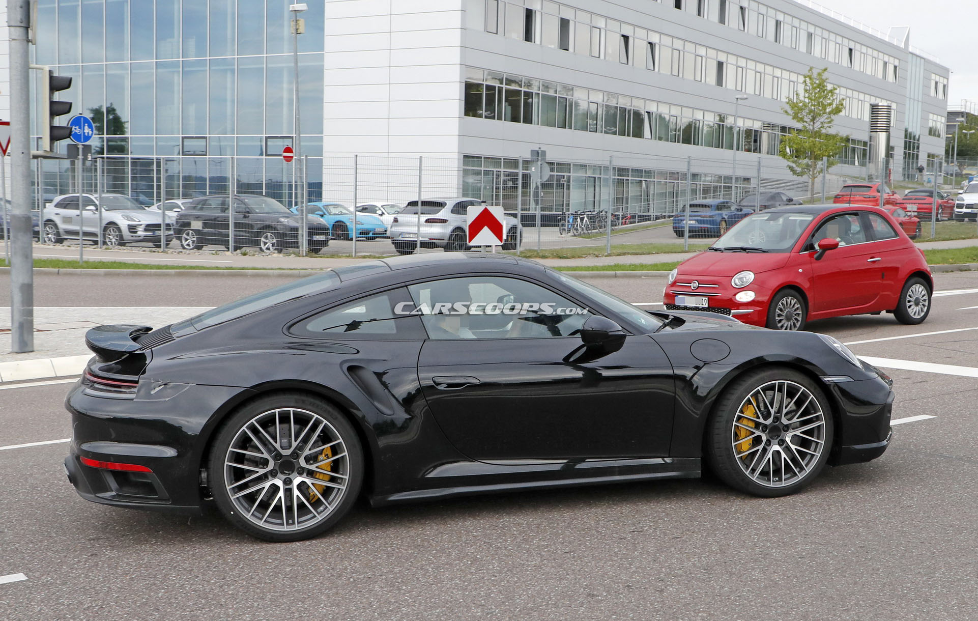 2020 Porsche 911 (992) Turbo Coupe And Cabriolet Spotted Virtually Undisguised (Again)
