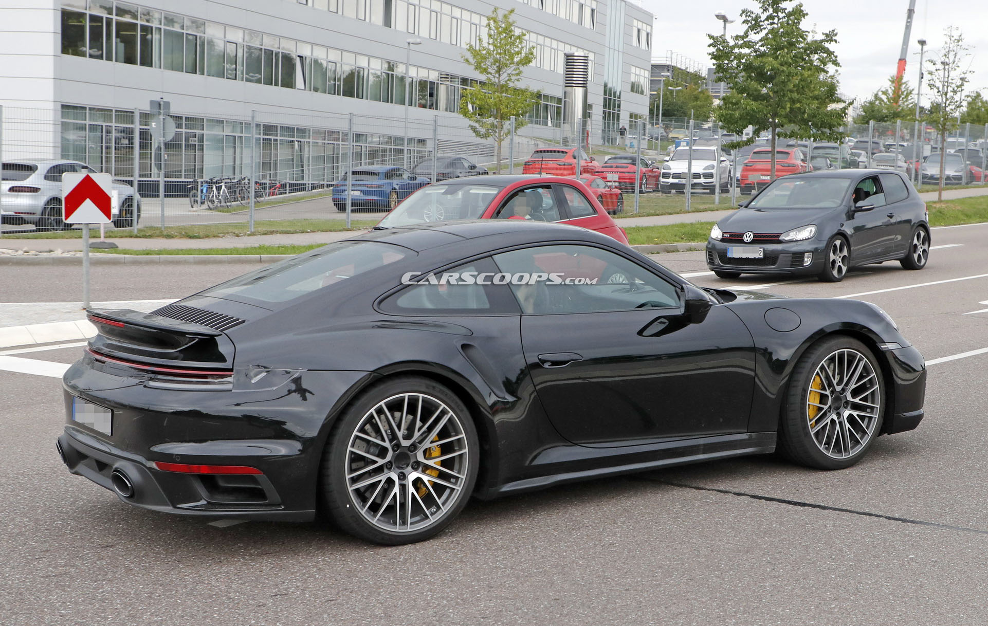 2020 Porsche 911 (992) Turbo Coupe And Cabriolet Spotted Virtually Undisguised (Again)
