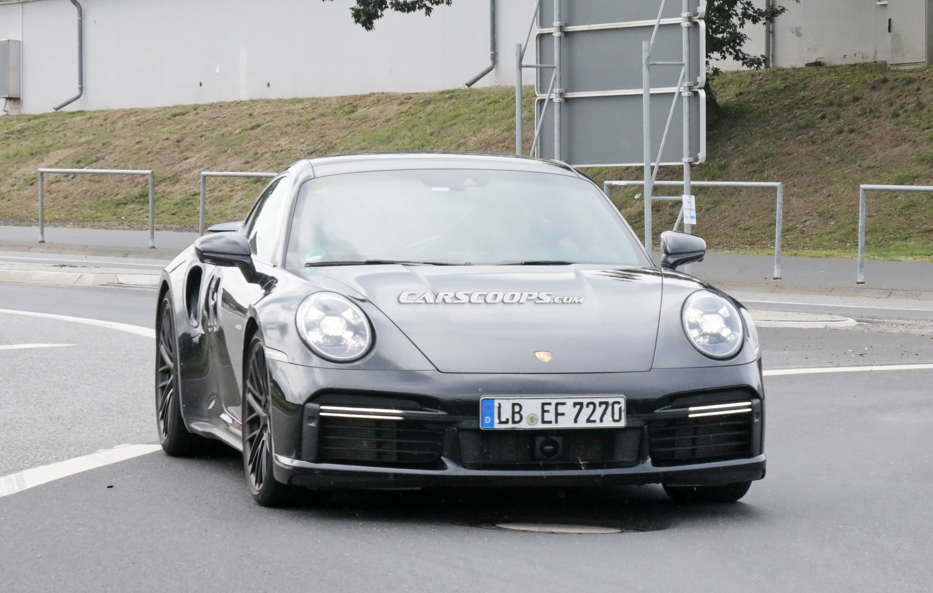 2020 Porsche 911 (992) Turbo Coupe And Cabriolet Spotted Virtually Undisguised (Again)