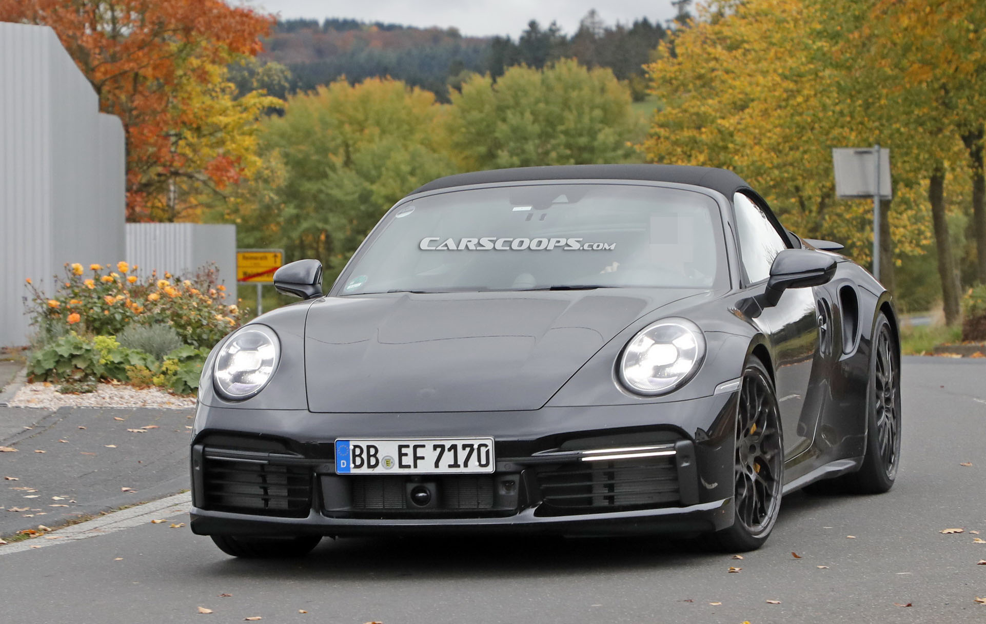 2020 Porsche 911 (992) Turbo Coupe And Cabriolet Spotted Virtually Undisguised (Again)