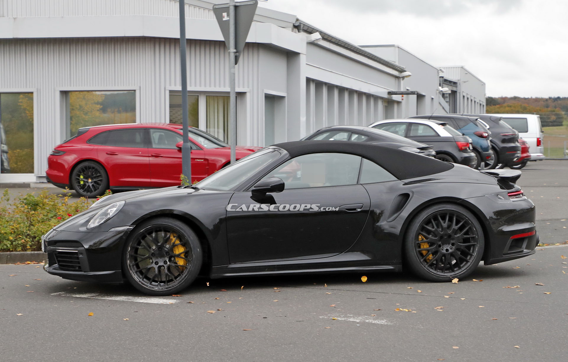2020 Porsche 911 (992) Turbo Coupe And Cabriolet Spotted Virtually Undisguised (Again)