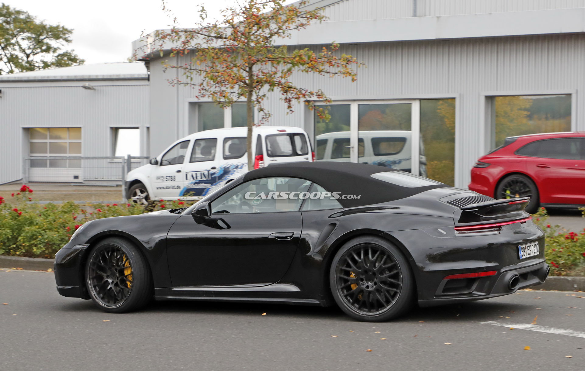 2020 Porsche 911 (992) Turbo Coupe And Cabriolet Spotted Virtually Undisguised (Again)