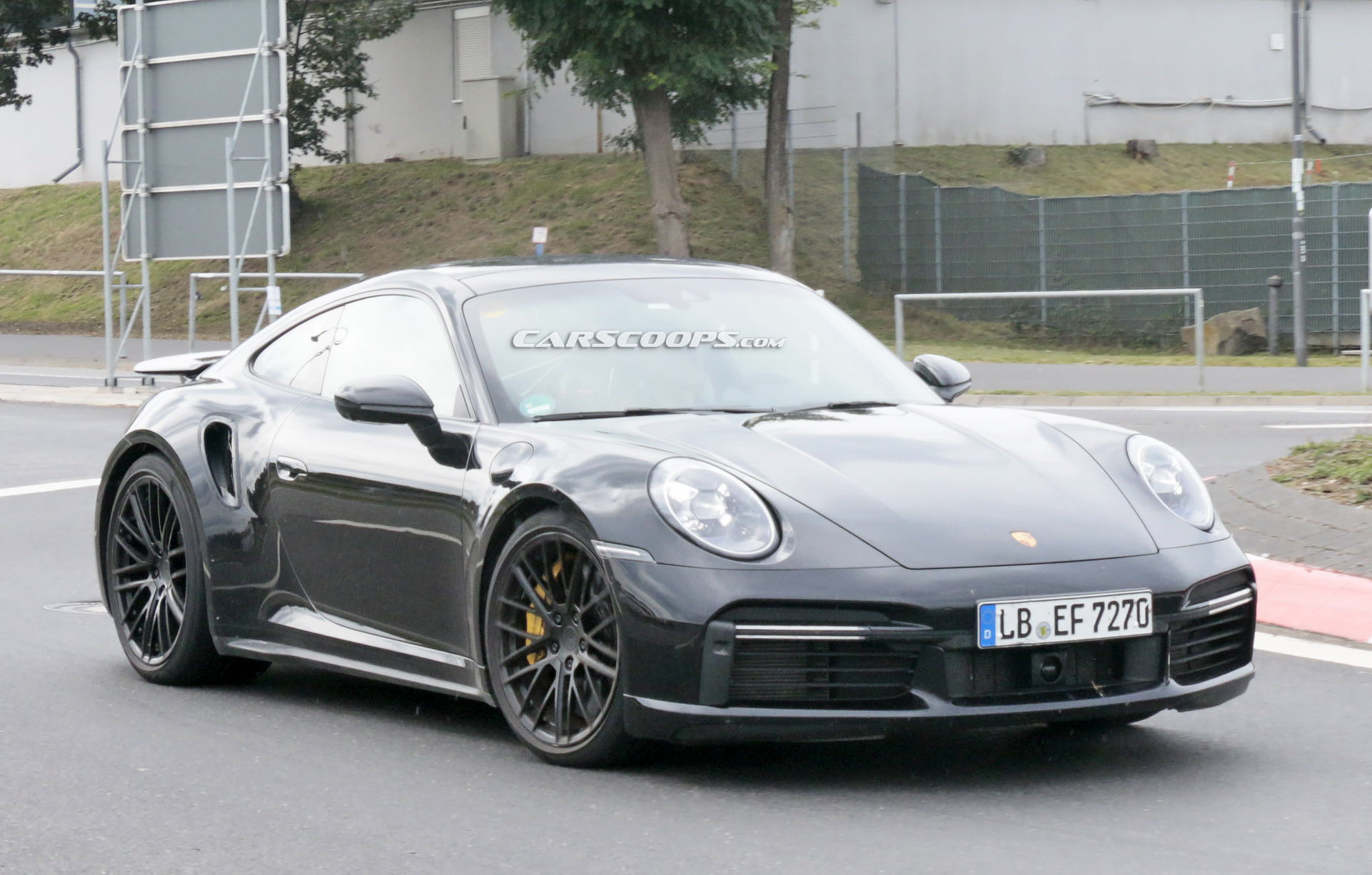 2020 Porsche 911 (992) Turbo Coupe And Cabriolet Spotted Virtually Undisguised (Again)