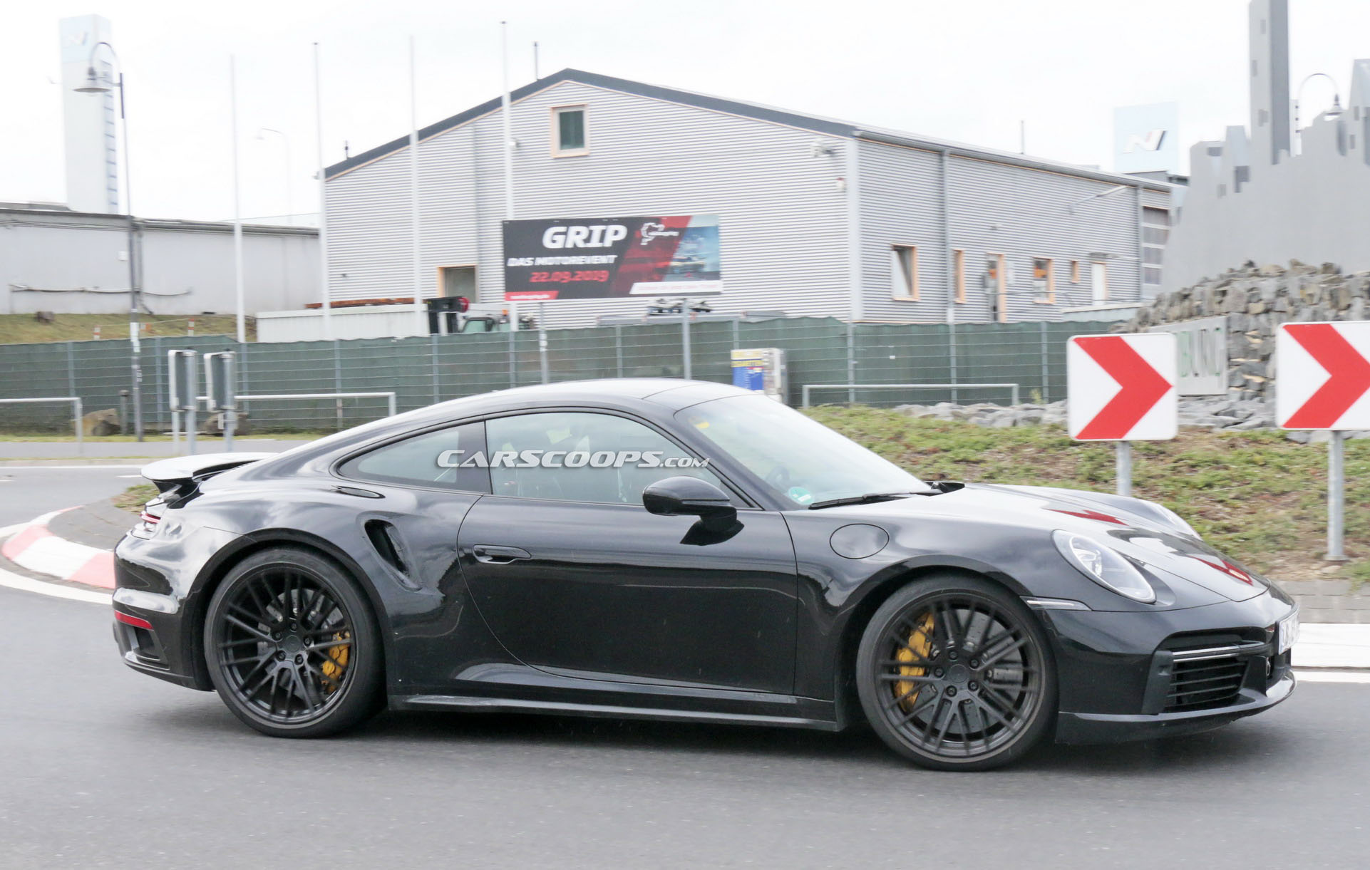 2020 Porsche 911 (992) Turbo Coupe And Cabriolet Spotted Virtually Undisguised (Again)