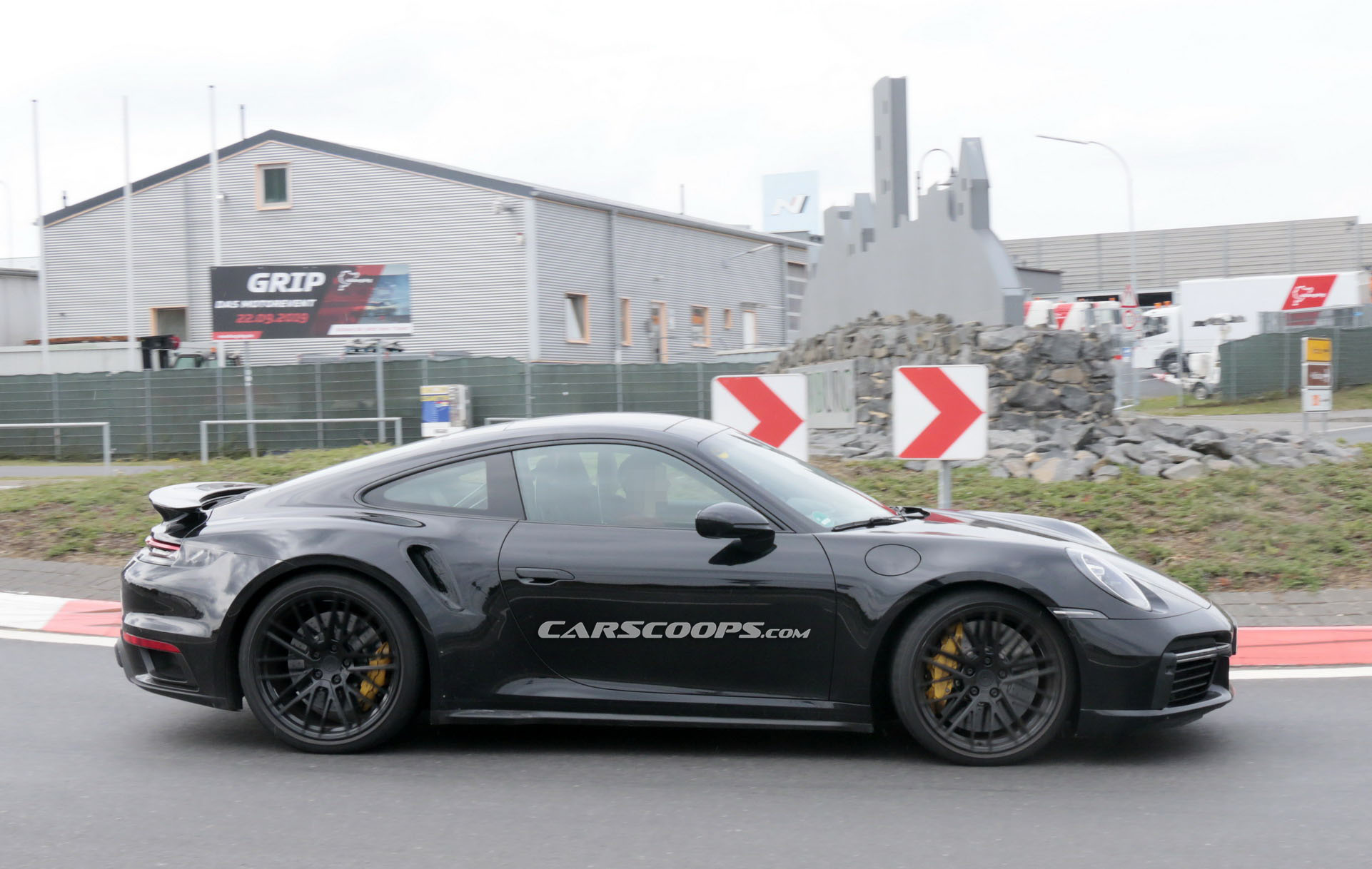 2020 Porsche 911 (992) Turbo Coupe And Cabriolet Spotted Virtually Undisguised (Again)