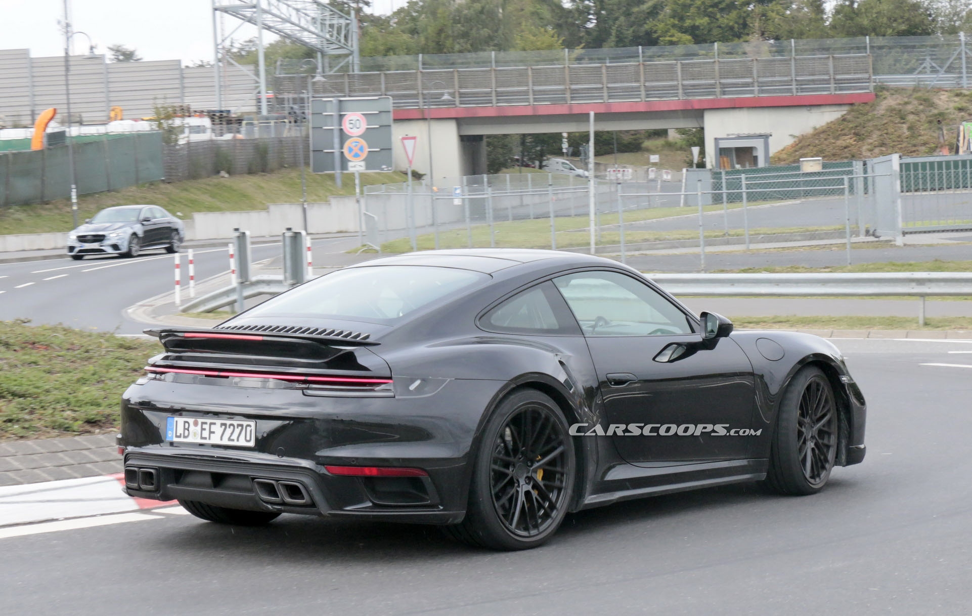 2020 Porsche 911 (992) Turbo Coupe And Cabriolet Spotted Virtually Undisguised (Again)