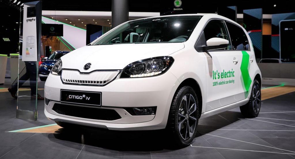 Skoda Citigoᵉ iV Uses ICE Platform But Is All-Electric