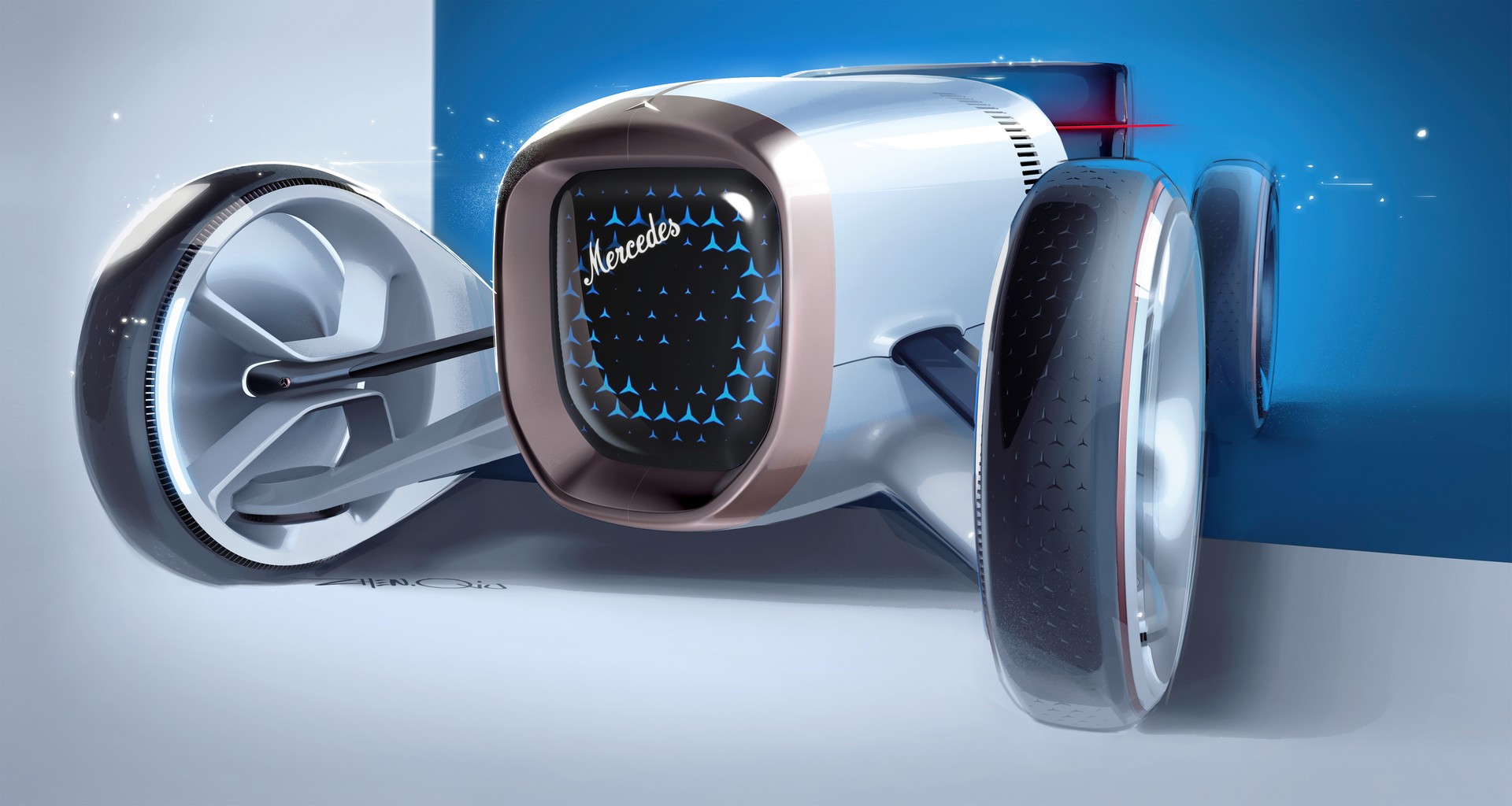 Mercedes Simplex Concept Is A Retro-Inspired Roadster With A Futuristic Twist