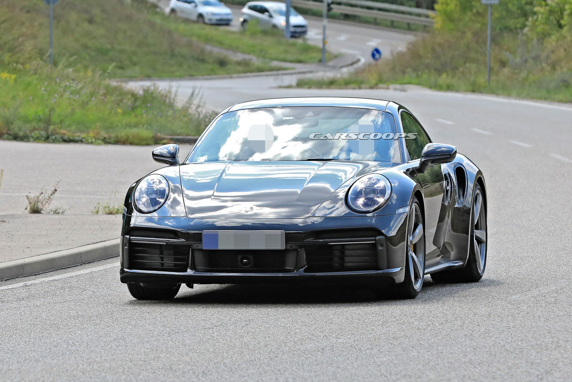 2020 Porsche 911 (992) Turbo Coupe And Cabriolet Spotted Virtually Undisguised (Again)