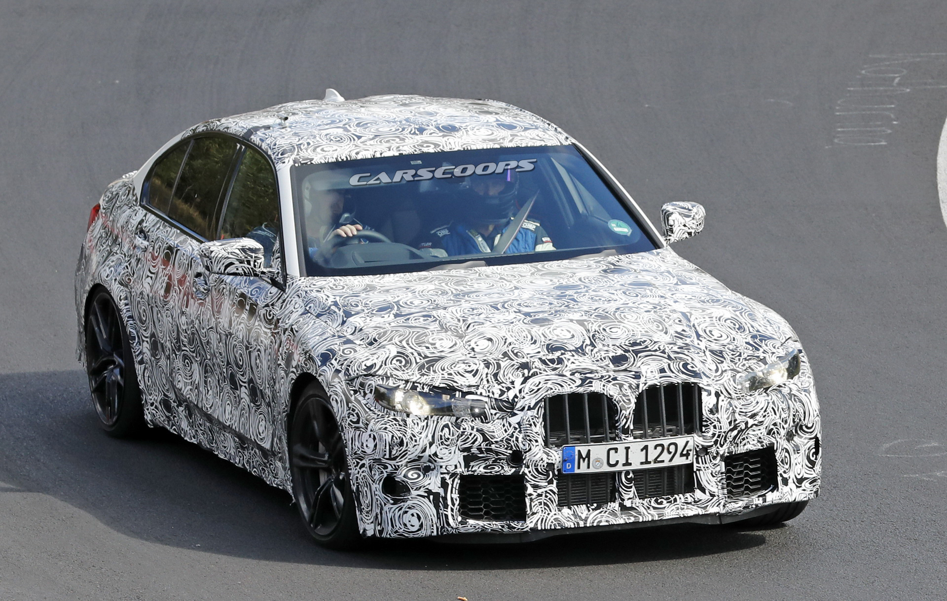Here’s Our First Look At The 2020 BMW M3 And Its Big Nostrils