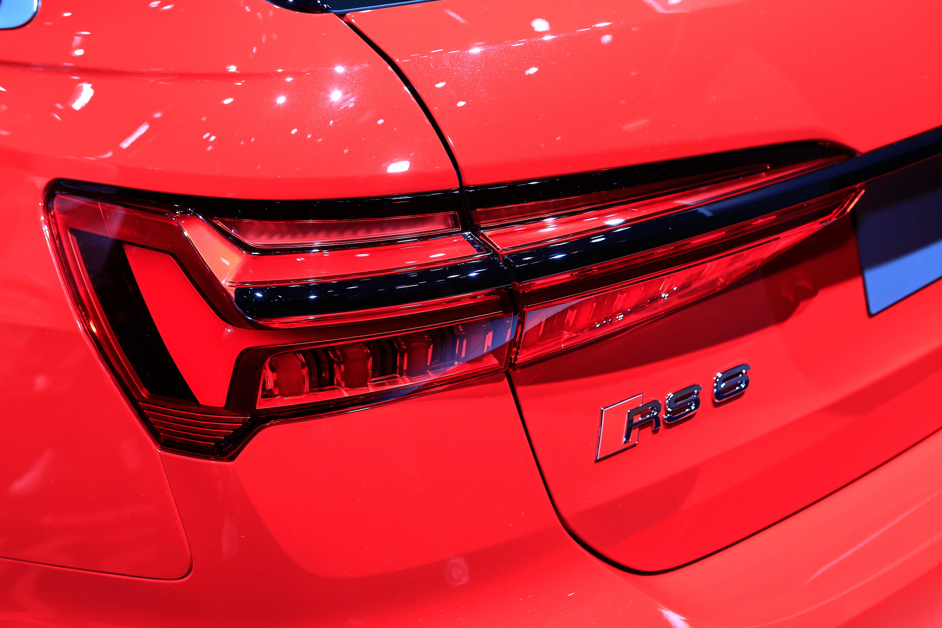 Glossy Red 2020 Audi RS6 Avant Is Frankfurt’s Most Extreme Family Car (And We Love It For That)