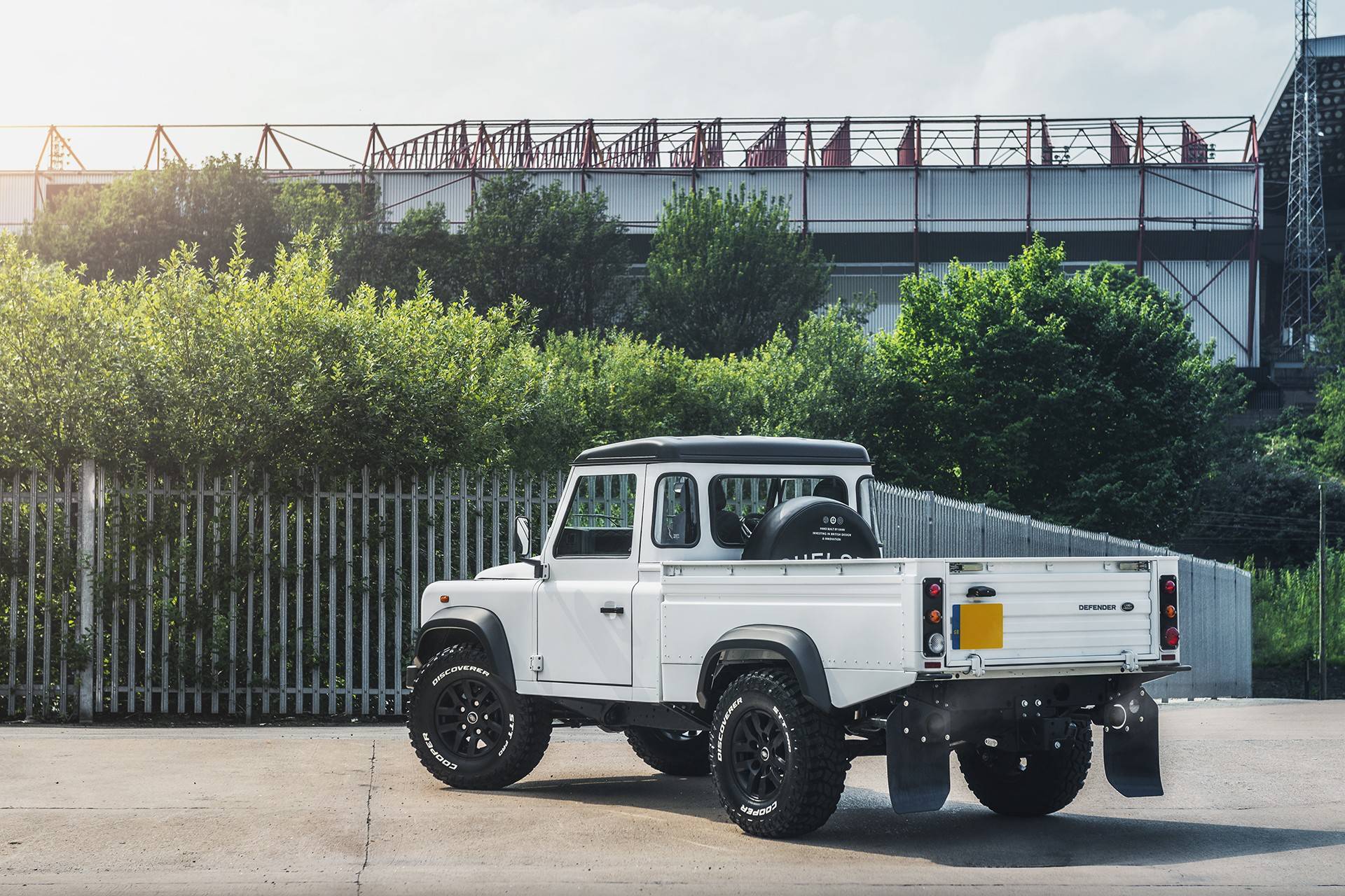 At $42k, Chelsea Truck’s Custom Land Rover Defender Pickup Is A Steal