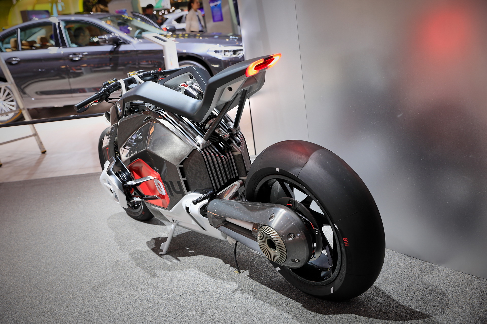 BMW Rides Into Frankfurt With Bevy Of Bikes, Including Electric Vision DC Roadster Concept