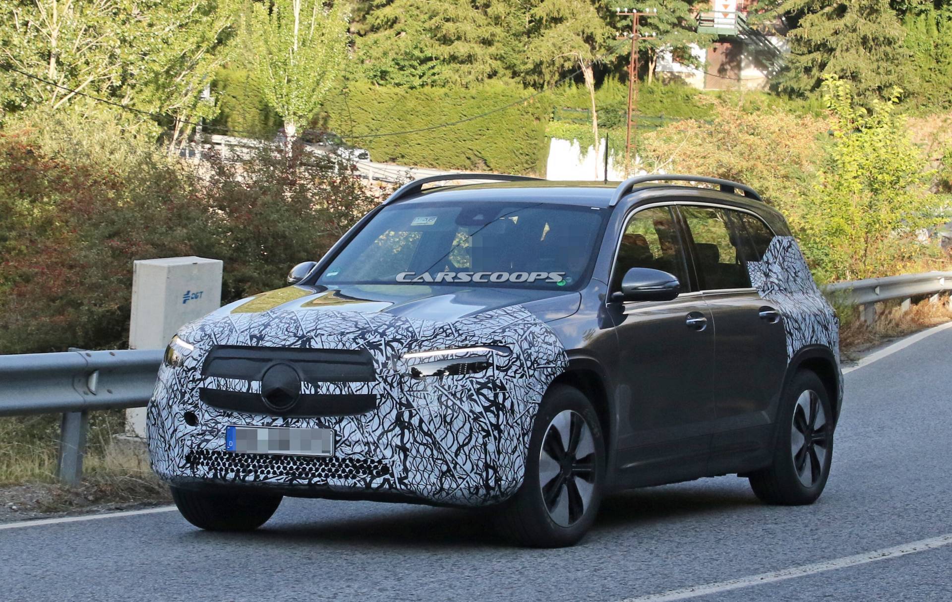 2020 Mercedes EQB EV Shows More Of Its GLB-Sourced Body