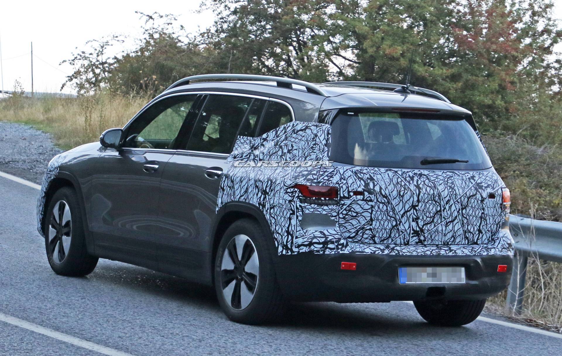 2020 Mercedes EQB EV Shows More Of Its GLB-Sourced Body