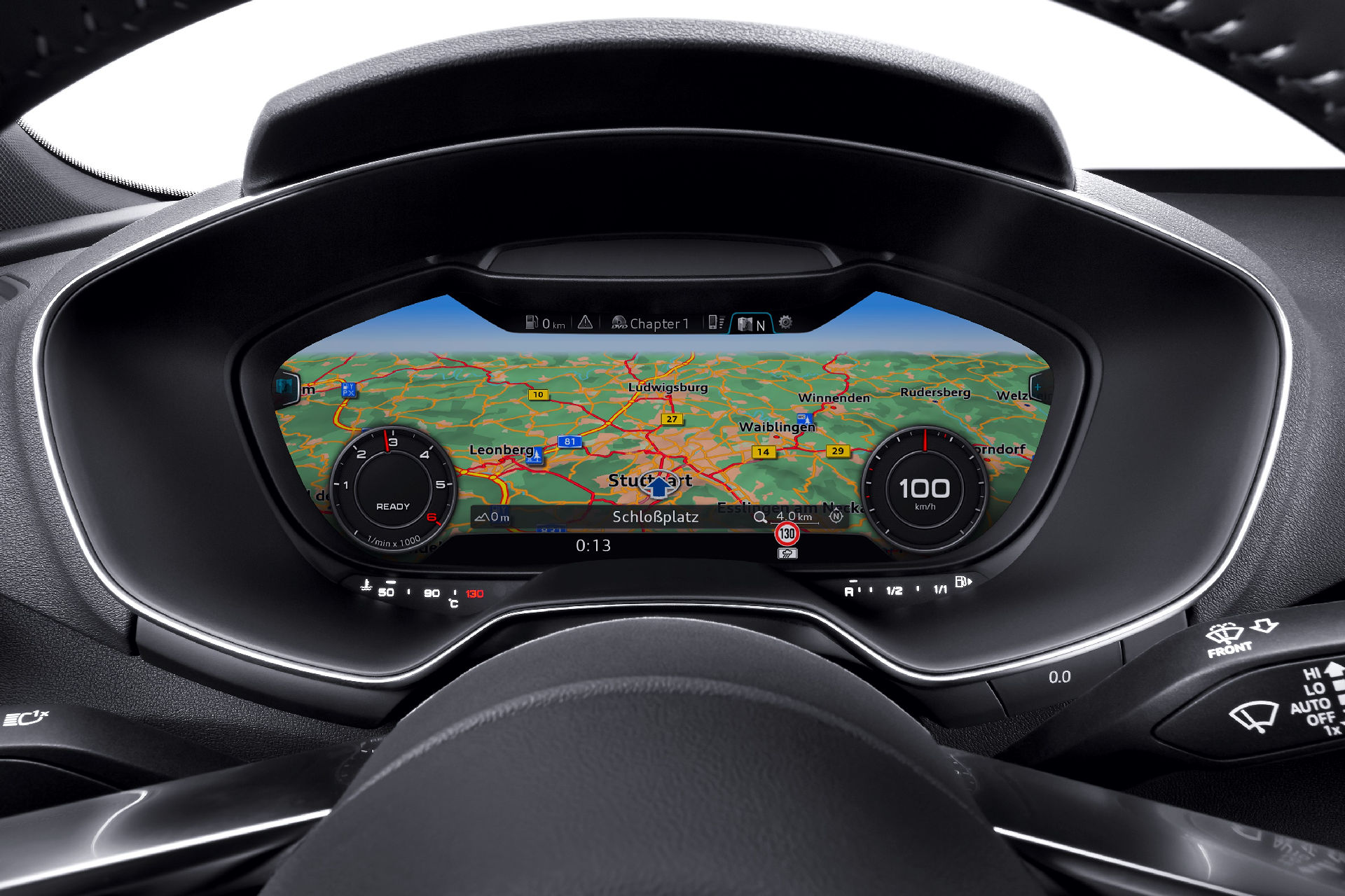 3D Instrument Cluster By Bosch Makes Alerts Seem Like They “Jump Out Of The Display”