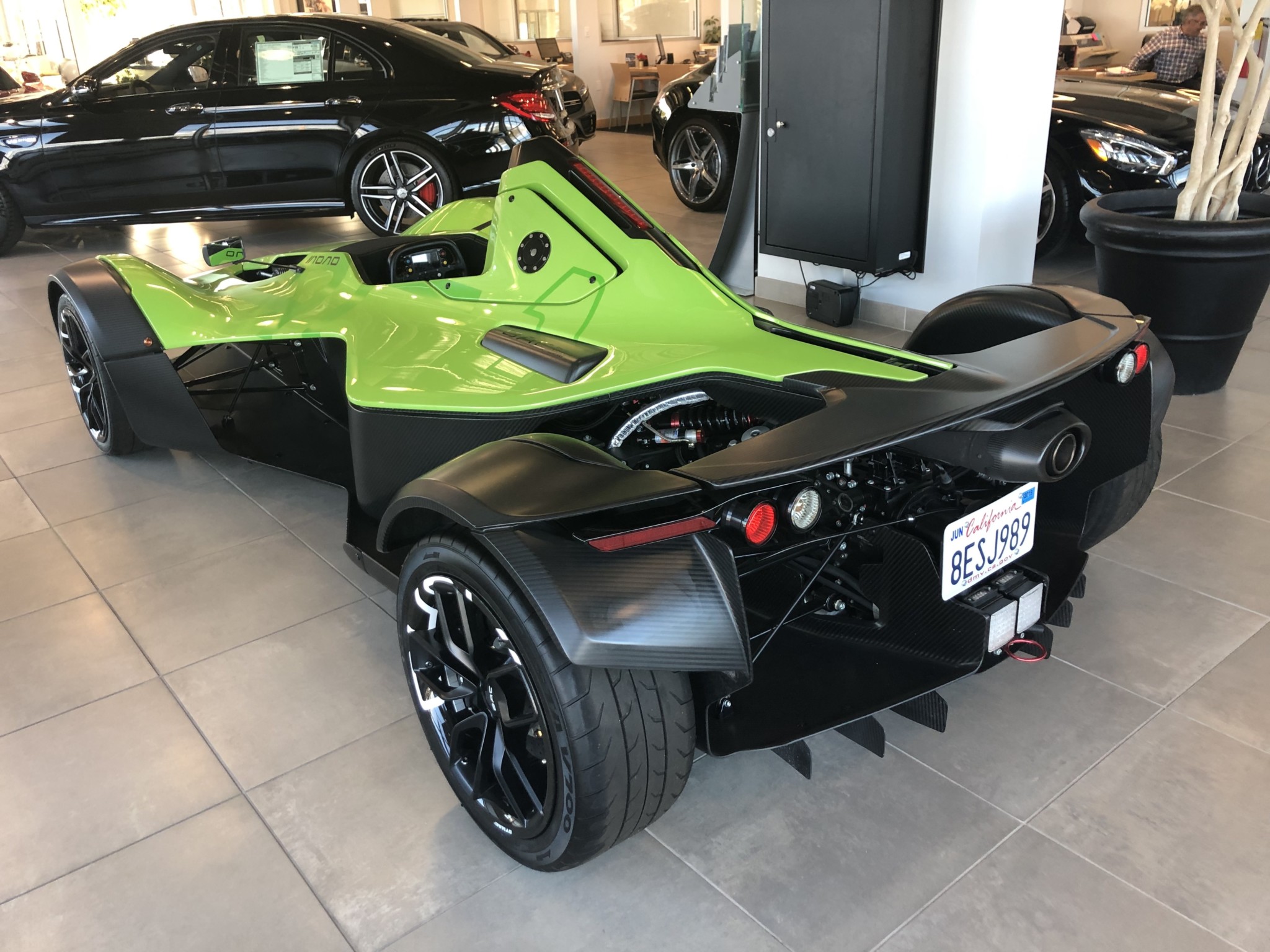 Green BAC Mono Featured On Top Gear America Is For Sale