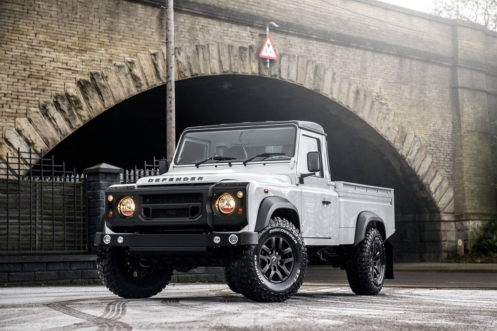 At $42k, Chelsea Truck’s Custom Land Rover Defender Pickup Is A Steal