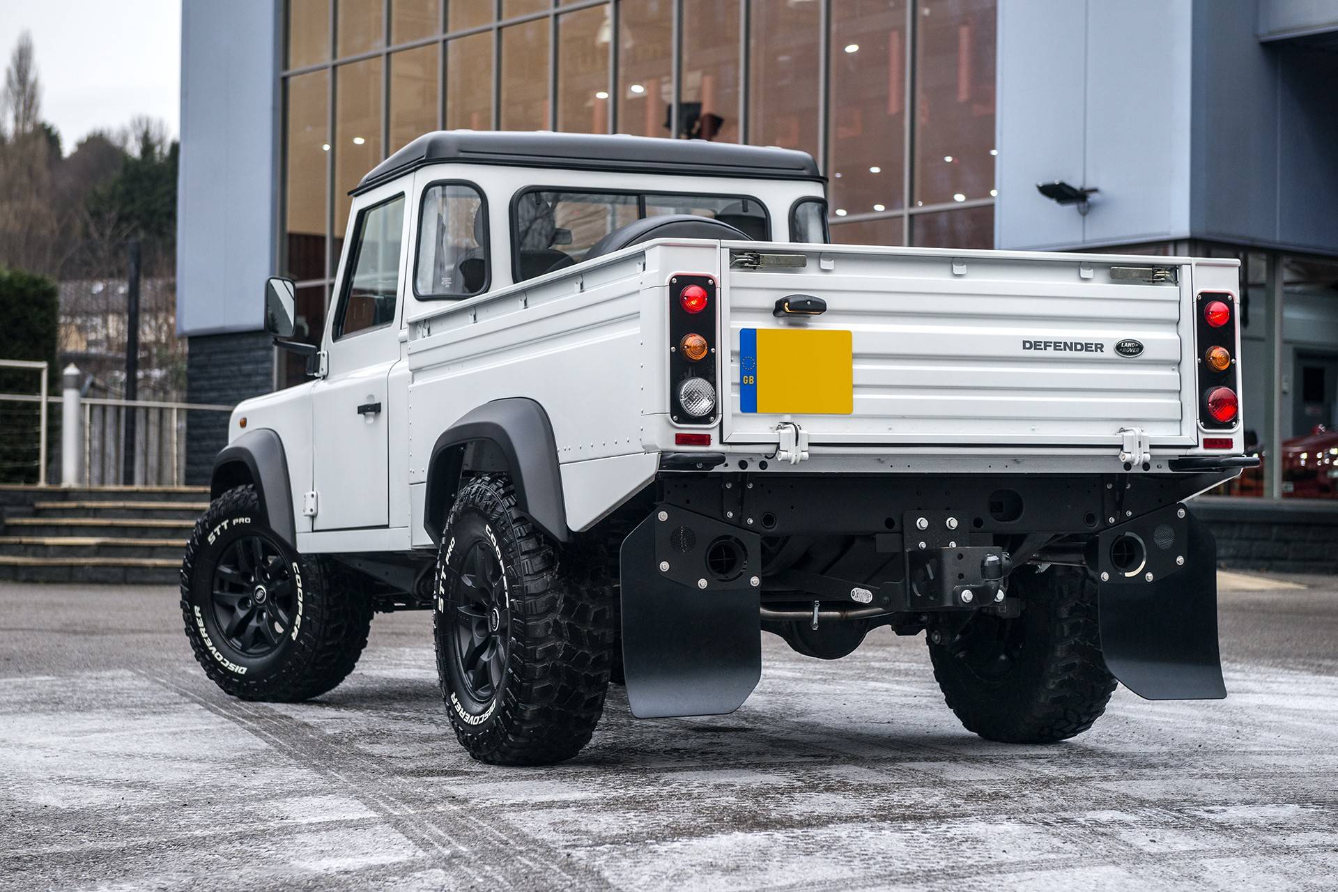 At $42k, Chelsea Truck’s Custom Land Rover Defender Pickup Is A Steal