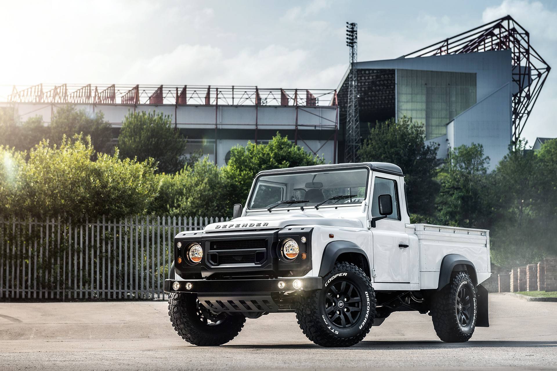 At $42k, Chelsea Truck’s Custom Land Rover Defender Pickup Is A Steal