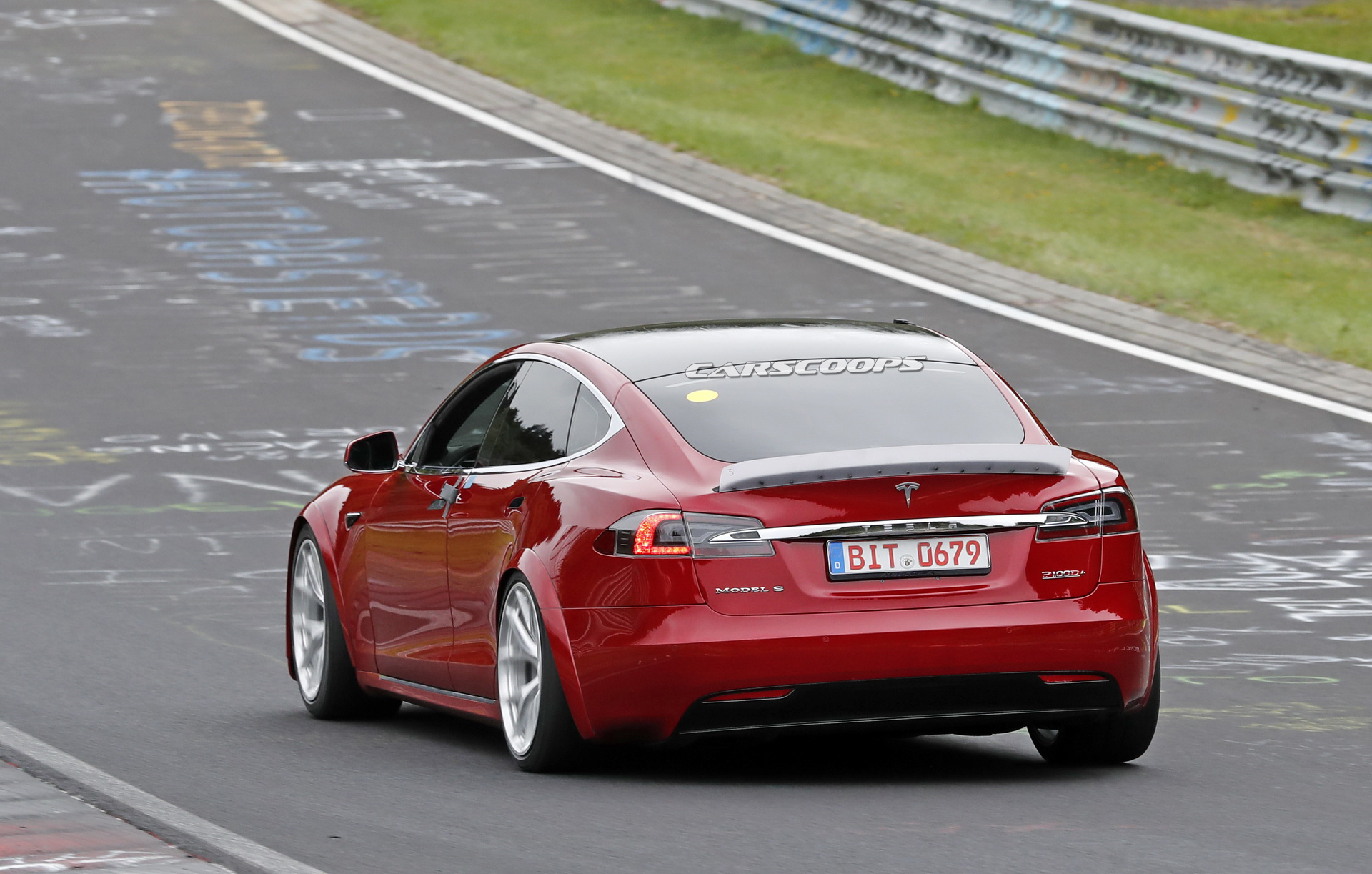 Tesla’s ‘Ring Contender Is A Model S “Chassis Prototype” With New “Plaid” Powertrain
