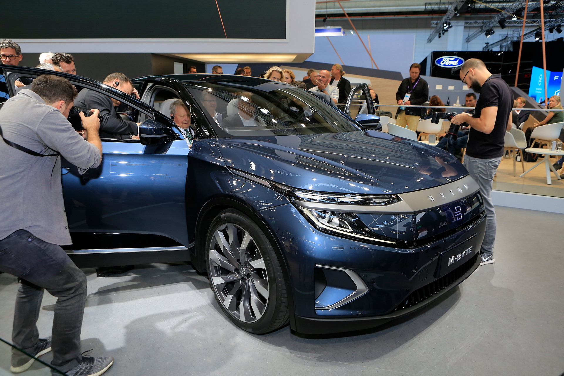 Production Byton M-Byte EV Retains Ginormous 48-Inch Digital Dash, Starts At €45,000