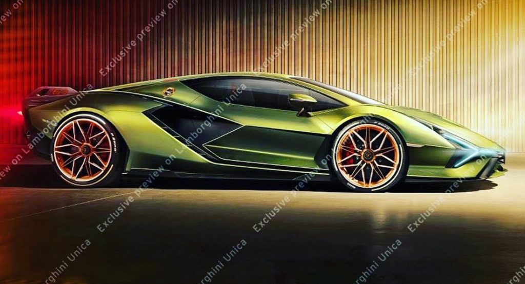  Lamborghini Sian Breaks Cover, Will Reportedly Have 789 HP