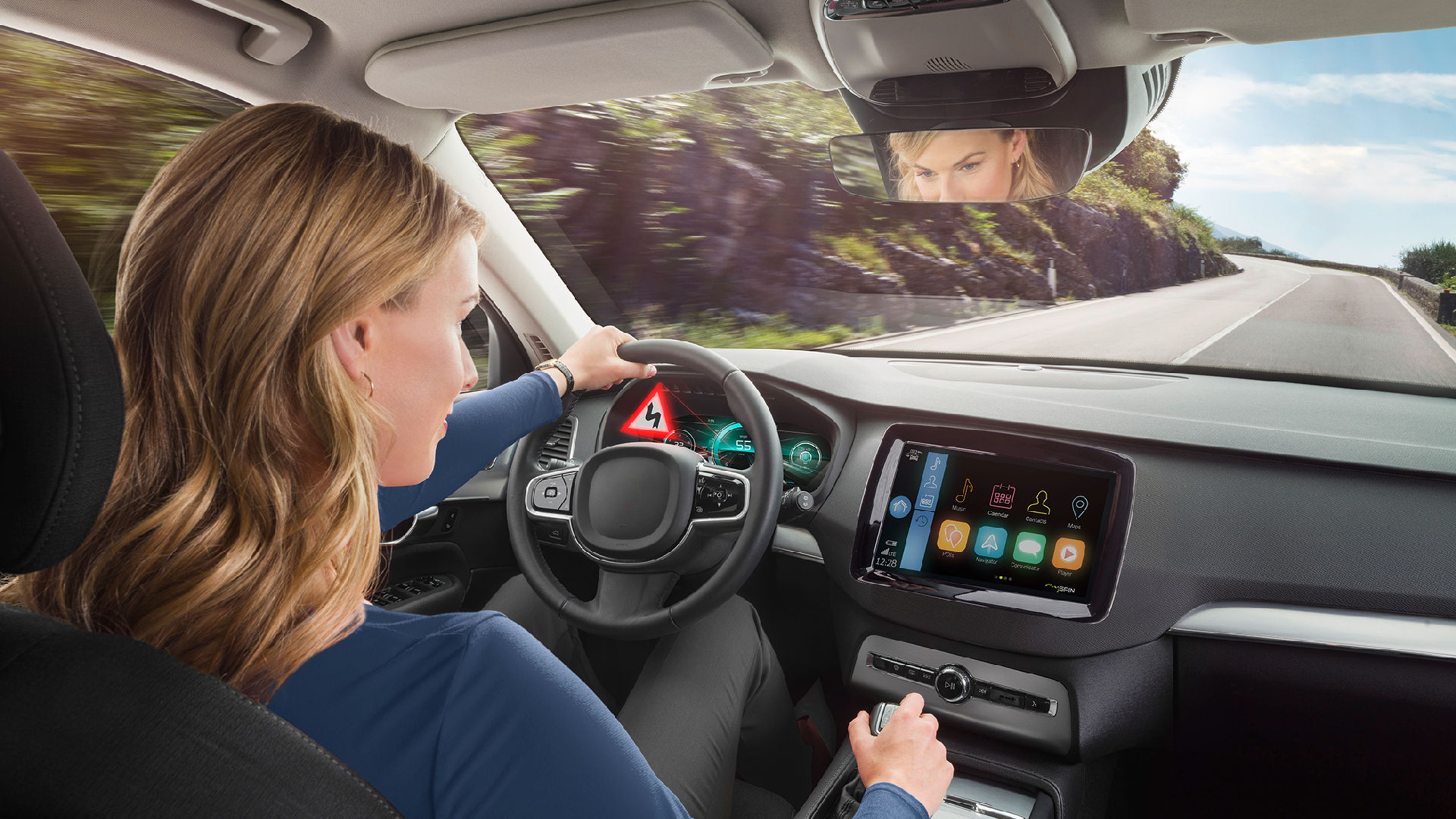 3D Instrument Cluster By Bosch Makes Alerts Seem Like They “Jump Out Of The Display”
