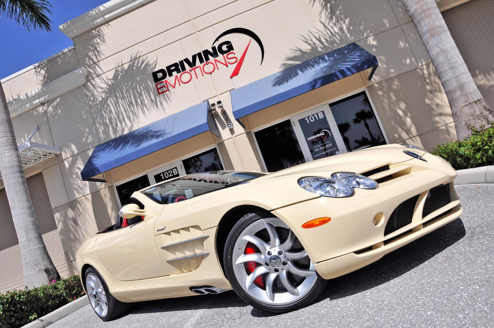 Beige 2009 Mercedes SLR McLaren Roadster Is One Of A Kind, Thankfully