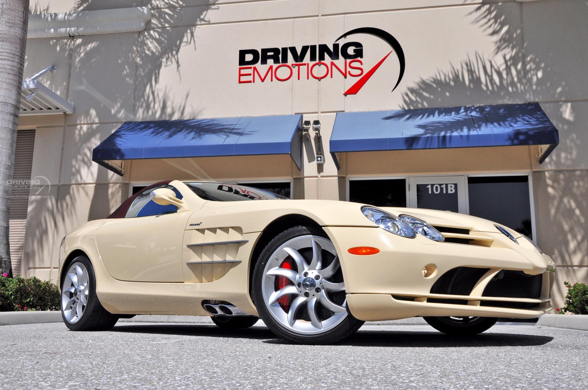 Beige 2009 Mercedes SLR McLaren Roadster Is One Of A Kind, Thankfully