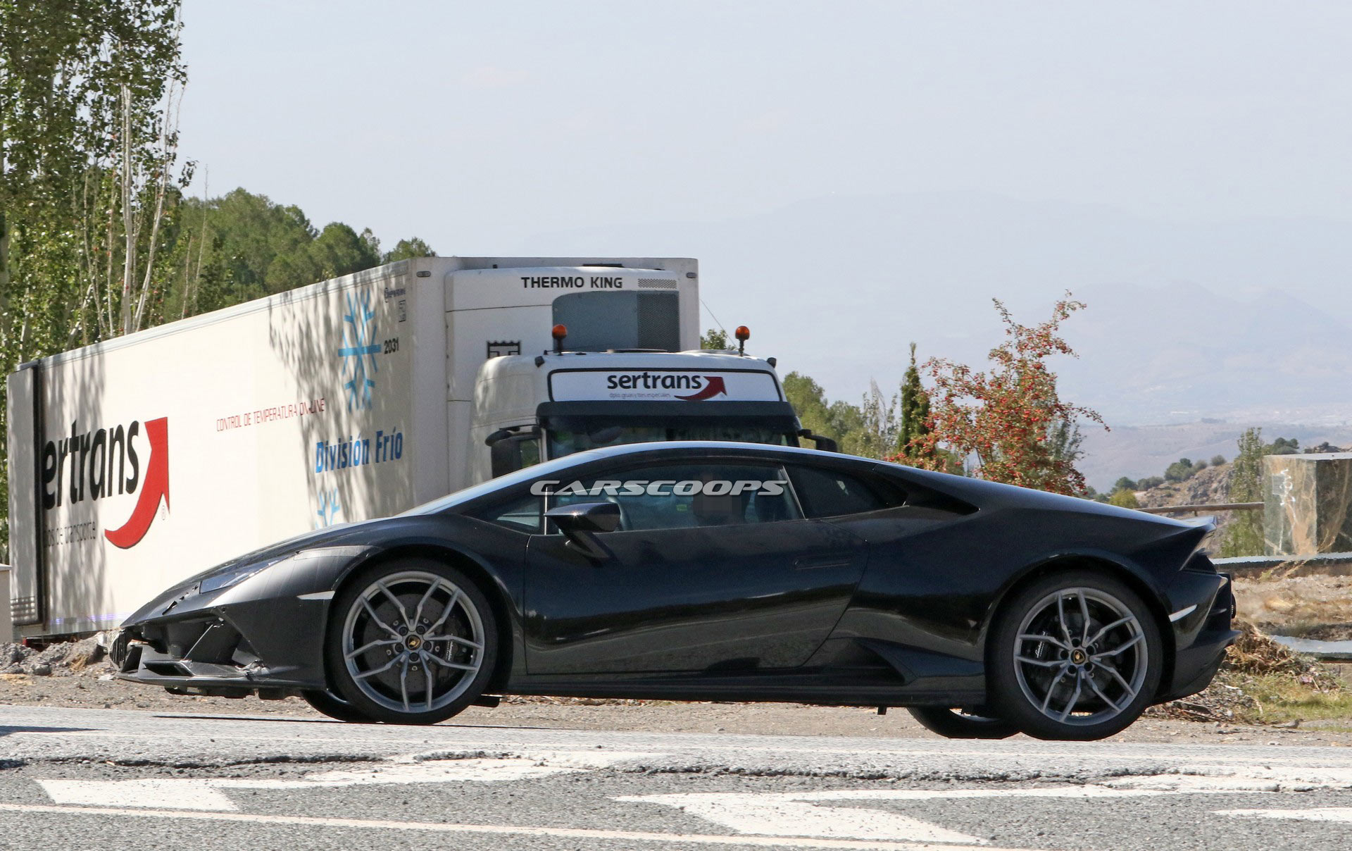 Mysterious Lamborghini Prototype Spied, Could Be The Huracan Performante Evo