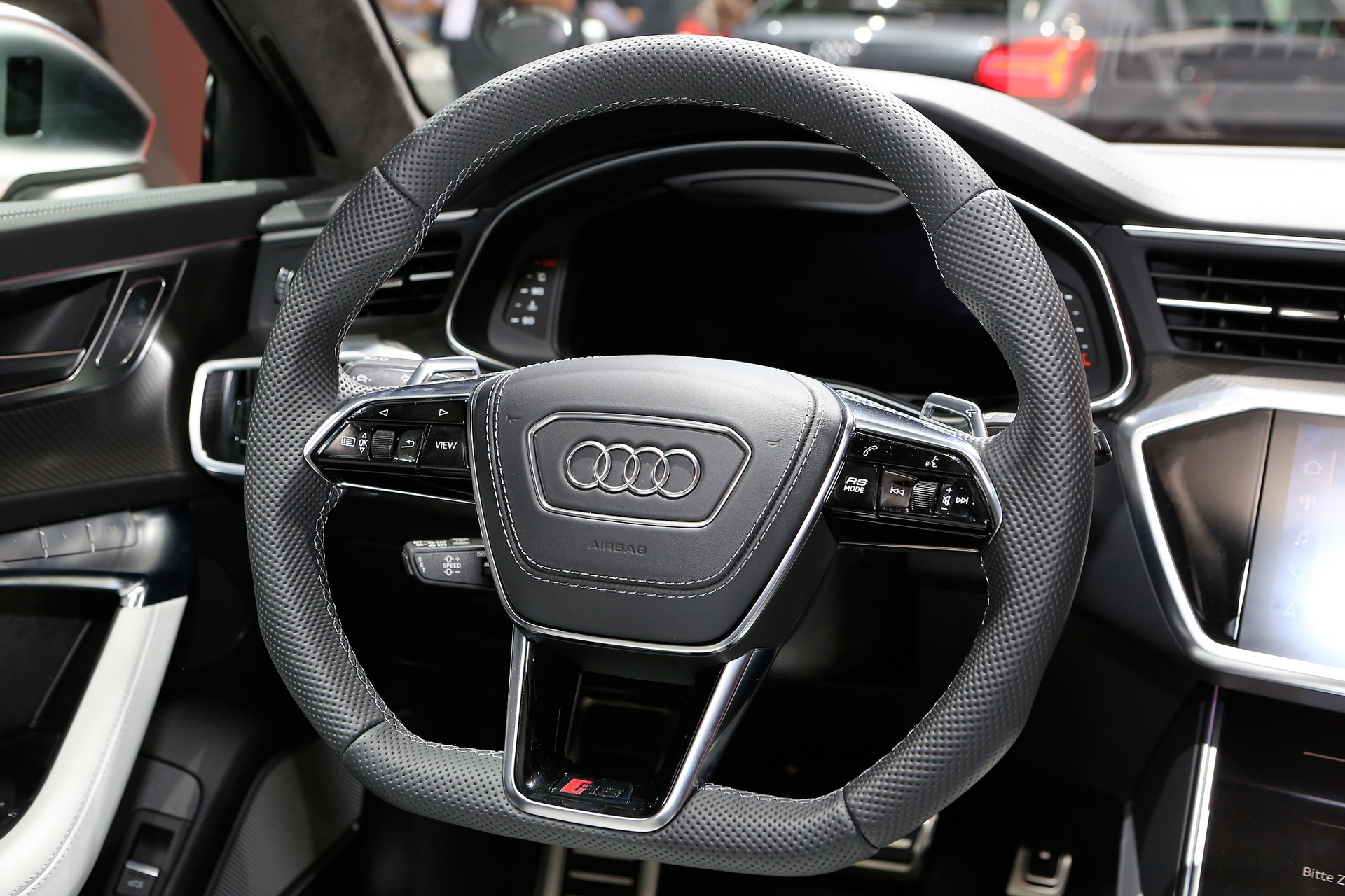 Glossy Red 2020 Audi RS6 Avant Is Frankfurt’s Most Extreme Family Car (And We Love It For That)