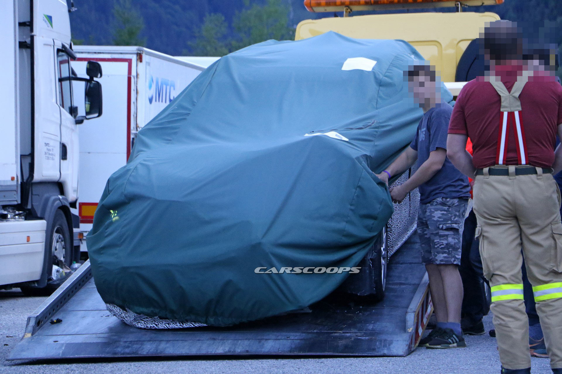 2021 Skoda Octavia Combi RS Spied And Crashed Within A Matter Of Minutes