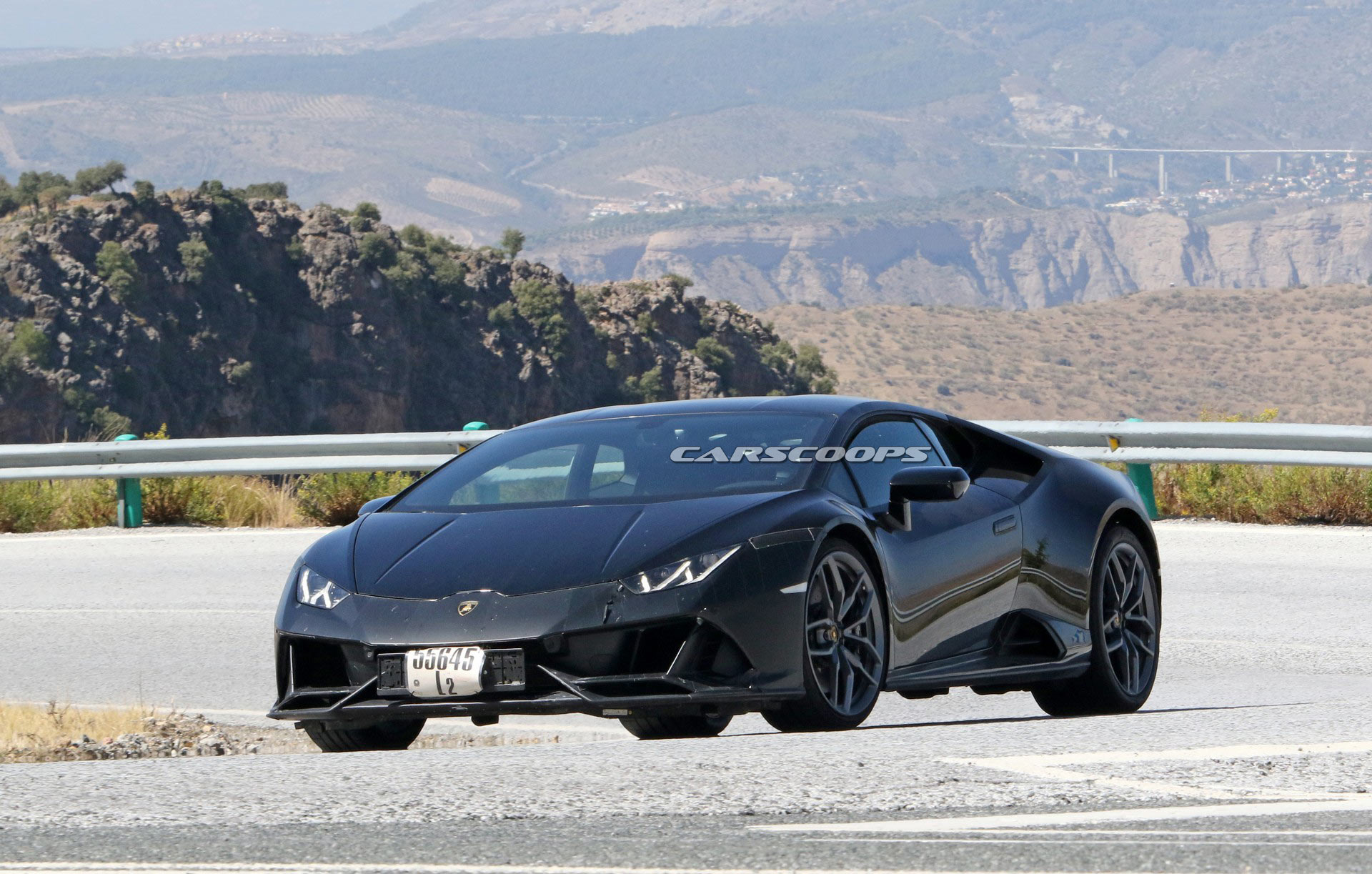Mysterious Lamborghini Prototype Spied, Could Be The Huracan Performante Evo
