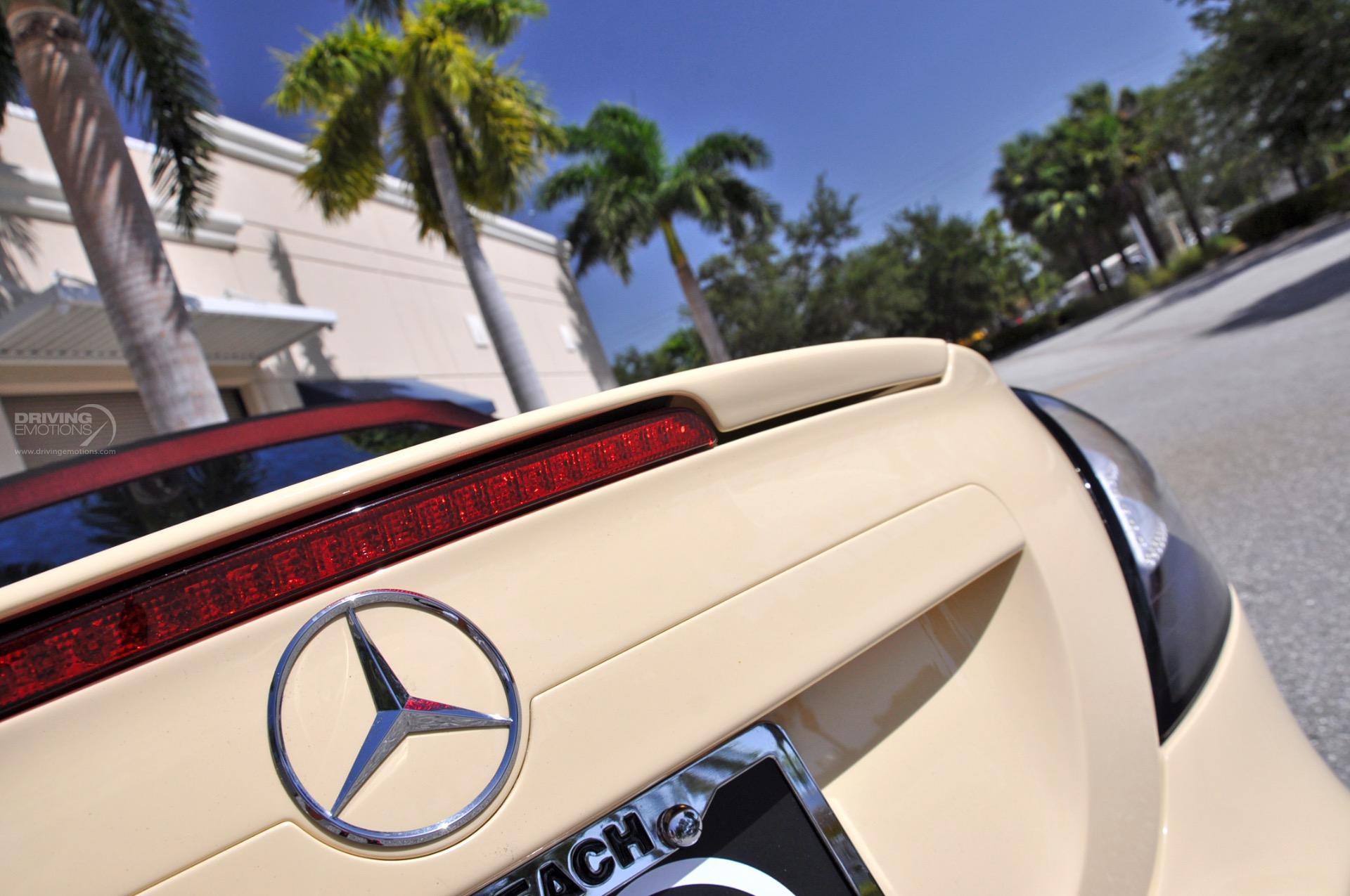 Beige 2009 Mercedes SLR McLaren Roadster Is One Of A Kind, Thankfully