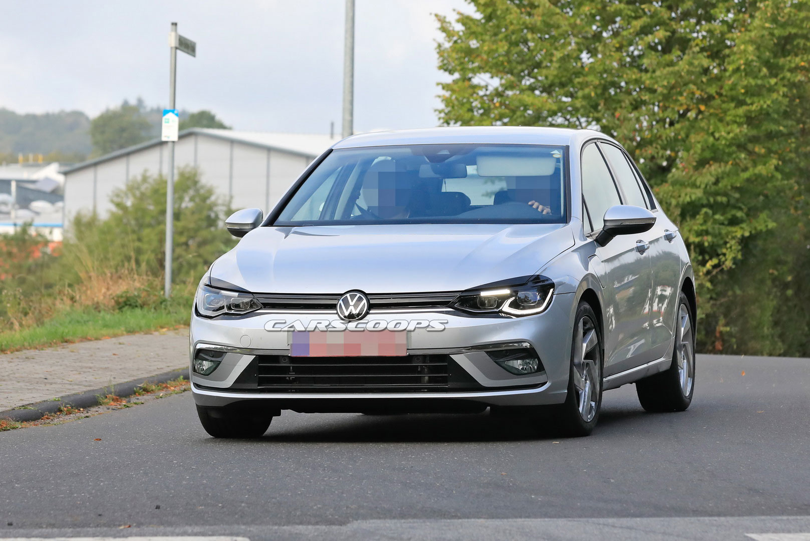2020 Volkswagen Golf GTE Plug-In Hybrid Nabbed Yet Again Practically Undisguised