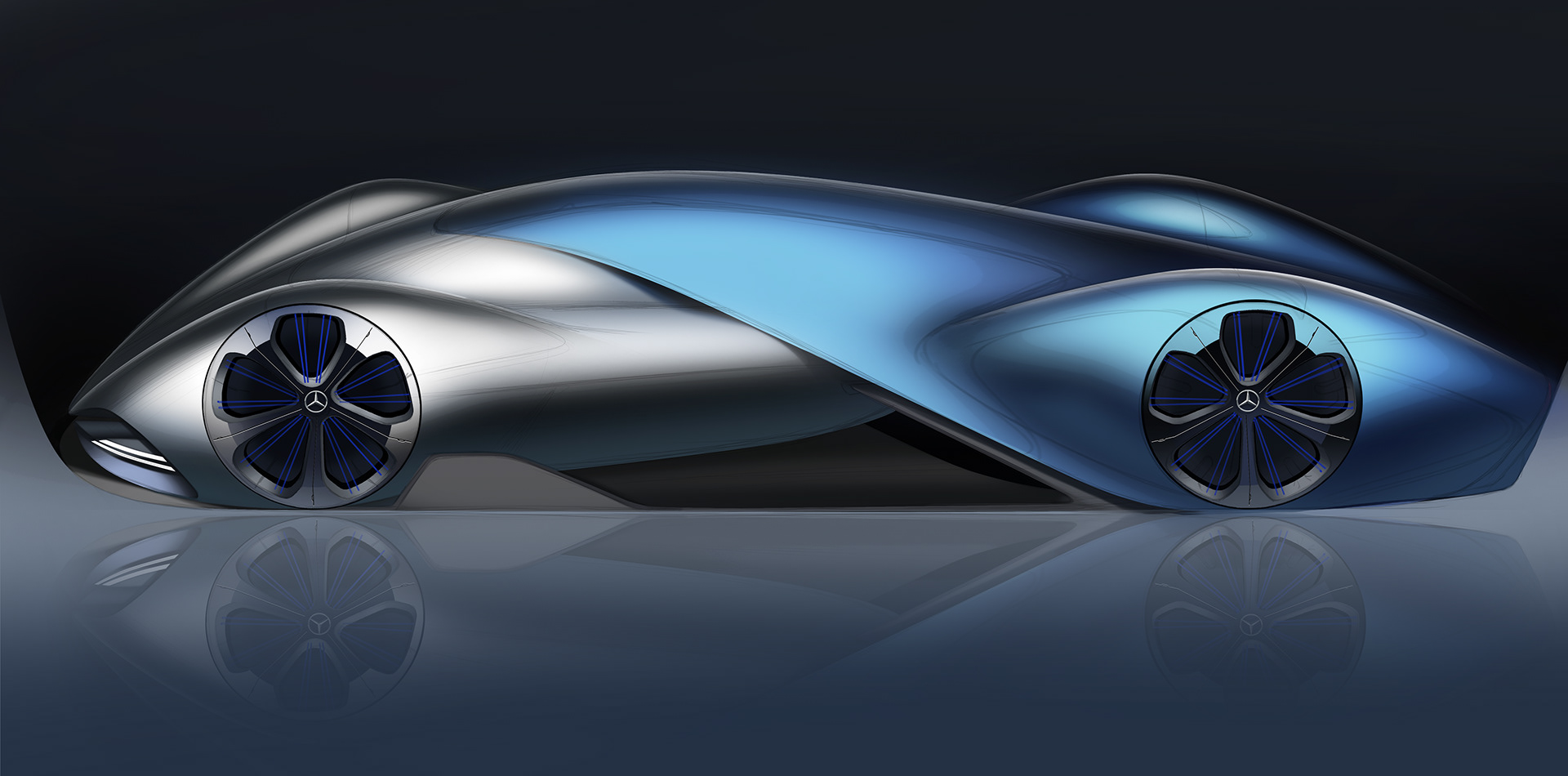 This Wild Mercedes-Benz Le Mans Concept Is Futuristic And Sleek